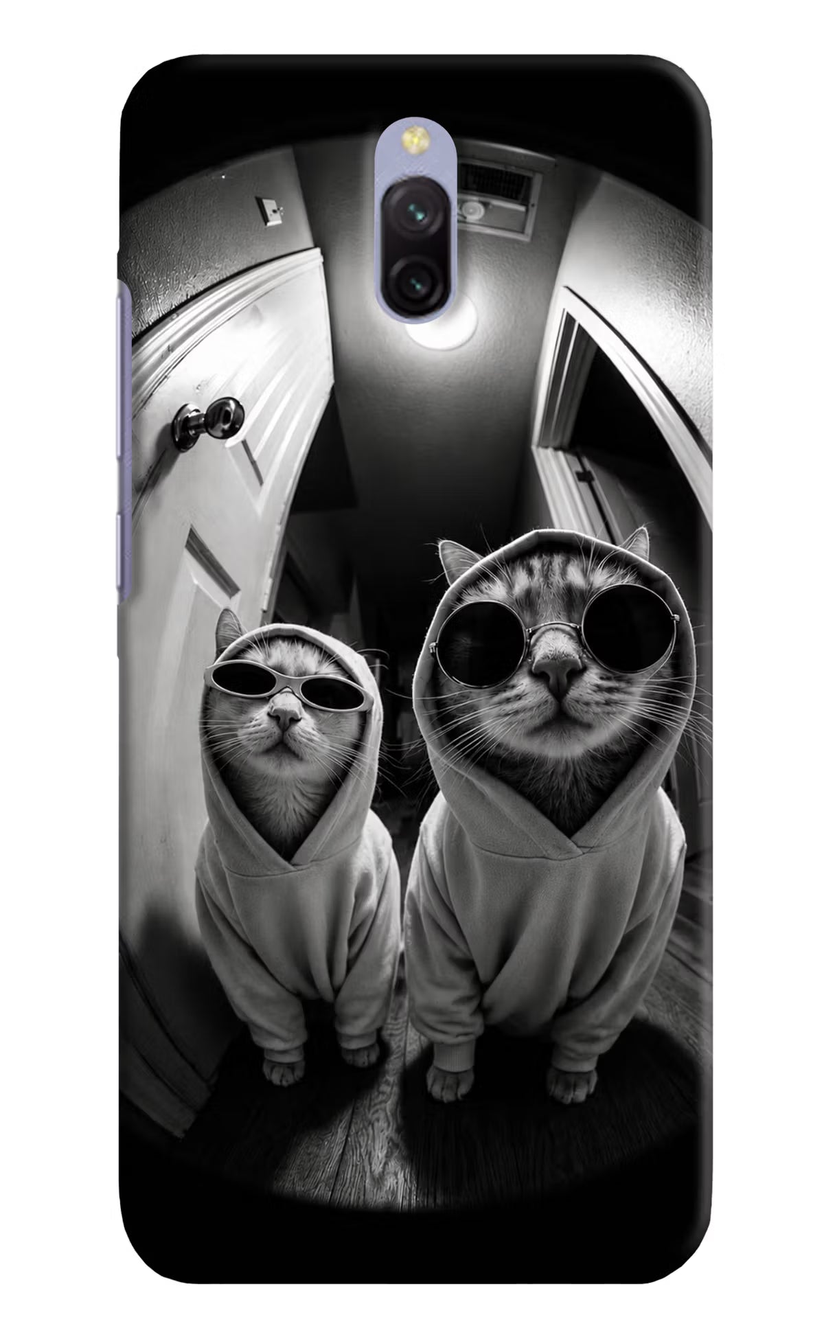 Hood Cats Redmi 8A Dual Back Cover - Hood Cats Redmi 8A Dual Back Cover Hood Cats Redmi 8A Dual Back Cover