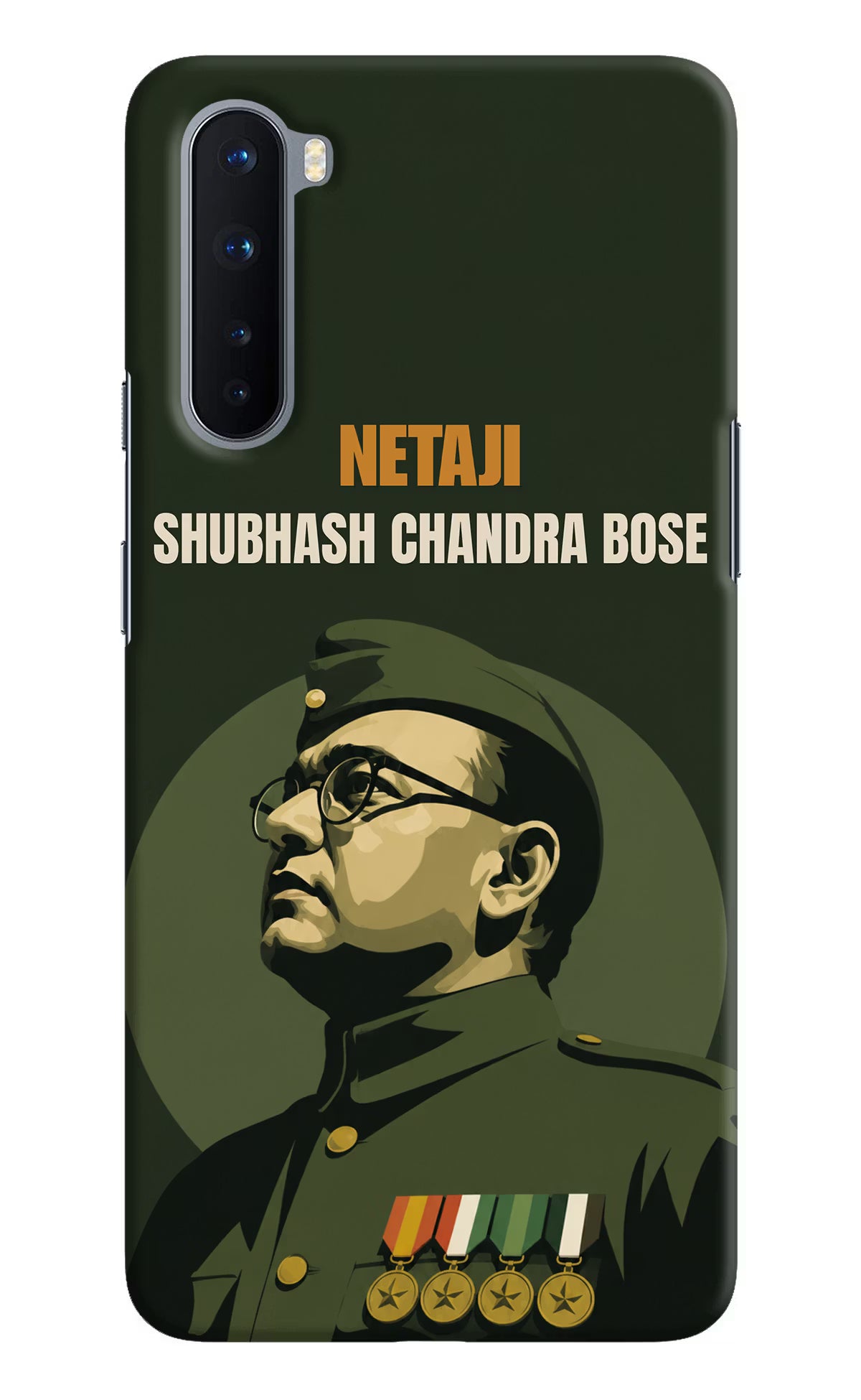 Netaji Legacy Oneplus Nord Back Cover - Netaji Legacy Oneplus Nord Back Cover Netaji Legacy Oneplus Nord Back Cover