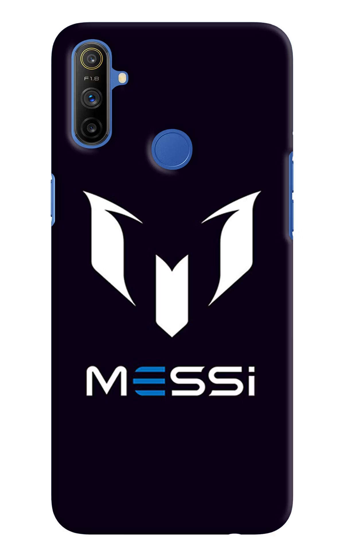 Messi Logo Realme Narzo 10A/20A Back Cover - Messi Logo Realme Narzo 10A/20A Hard Case Back Cover by Casekaro Messi Logo Realme Narzo 10A/20A Hard Case Back Cover by Casekaro