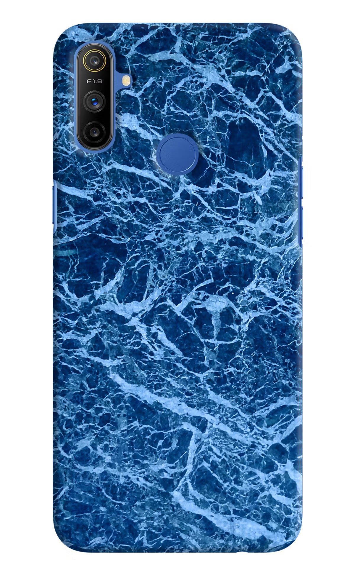 Blue Marble Realme Narzo 10A/20A Back Cover - Blue Marble Realme Narzo 10A/20A Hard Case Back Cover by Casekaro Blue Marble Realme Narzo 10A/20A Hard Case Back Cover by Casekaro