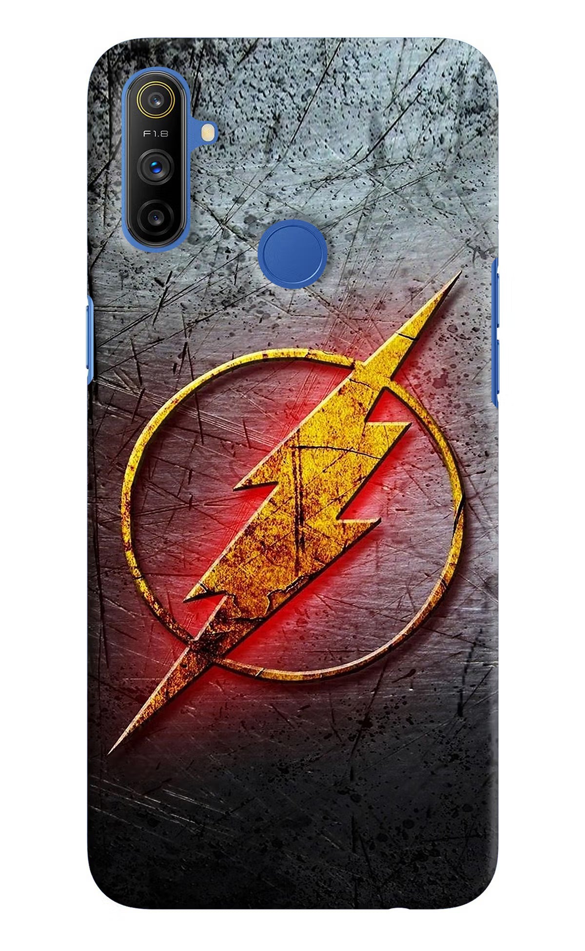 Flash Realme Narzo 10A/20A Back Cover - Flash Realme Narzo 10A/20A Hard Case Back Cover by Casekaro Flash Realme Narzo 10A/20A Hard Case Back Cover by Casekaro