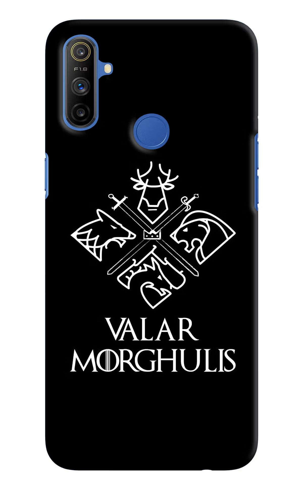 Valar Morghulis | Game Of Thrones Realme Narzo 10A/20A Back Cover - Valar Morghulis | Game Of Thrones Realme Narzo 10A/20A Hard Case Back Cover by Casekaro Valar Morghulis | Game Of Thrones Realme Narzo 10A/20A Hard Case Back Cover by Casekaro