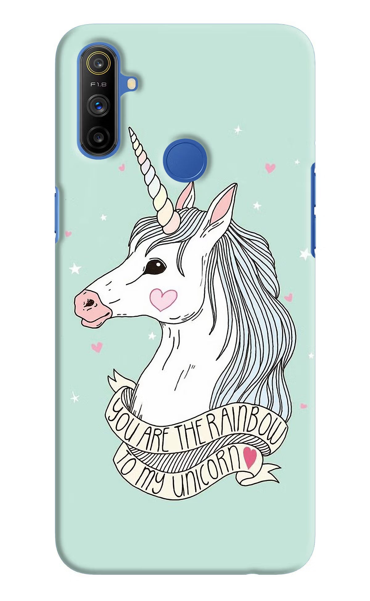 Unicorn Wallpaper Realme Narzo 10A/20A Back Cover - Unicorn Wallpaper Realme Narzo 10A/20A Hard Case Back Cover by Casekaro Unicorn Wallpaper Realme Narzo 10A/20A Hard Case Back Cover by Casekaro