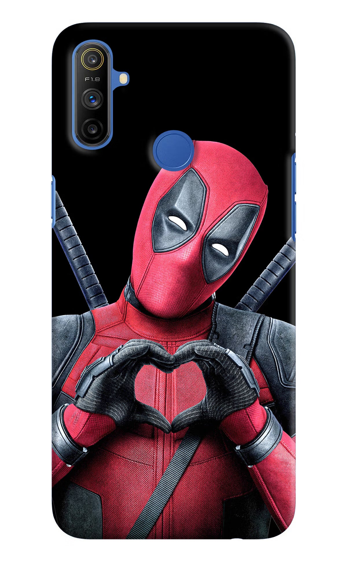 Deadpool Realme Narzo 10A/20A Back Cover - Deadpool Realme Narzo 10A/20A Hard Case Back Cover by Casekaro Deadpool Realme Narzo 10A/20A Hard Case Back Cover by Casekaro