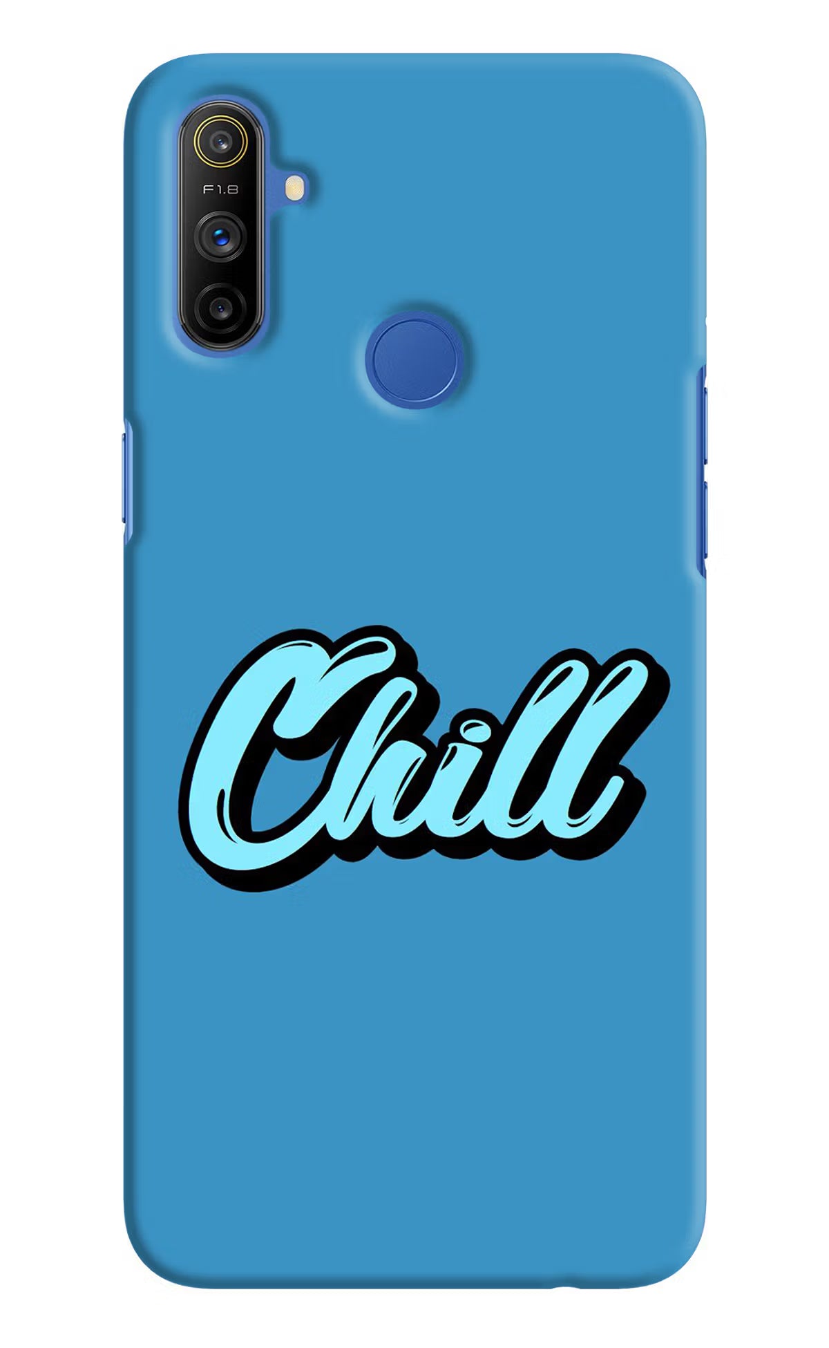 Chill Realme Narzo 10A/20A Back Cover - Chill Realme Narzo 10A/20A Hard Case Back Cover by Casekaro Chill Realme Narzo 10A/20A Hard Case Back Cover by Casekaro