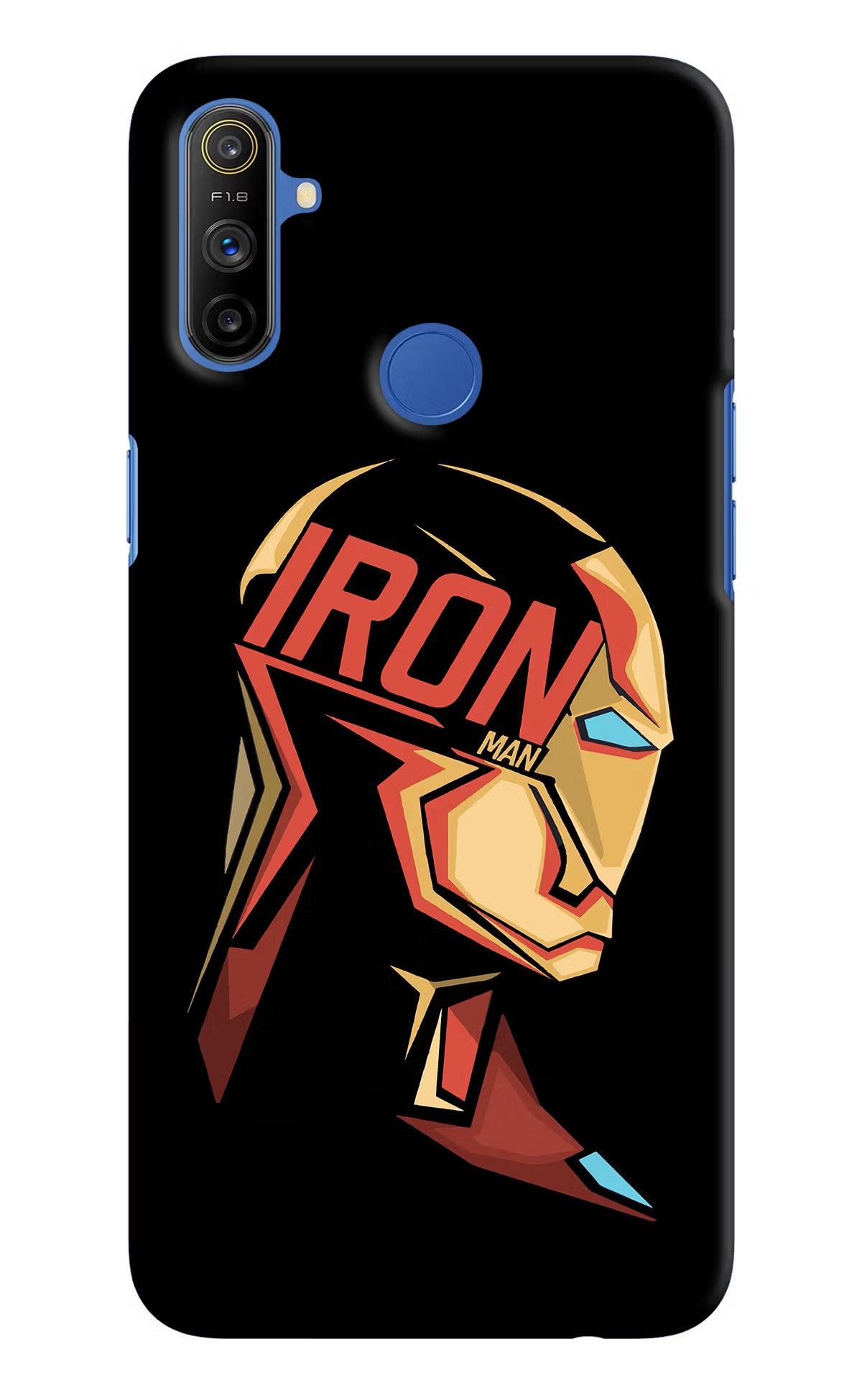 IronMan Realme Narzo 10A/20A Back Cover - IronMan Realme Narzo 10A/20A Hard Case Back Cover by Casekaro IronMan Realme Narzo 10A/20A Hard Case Back Cover by Casekaro