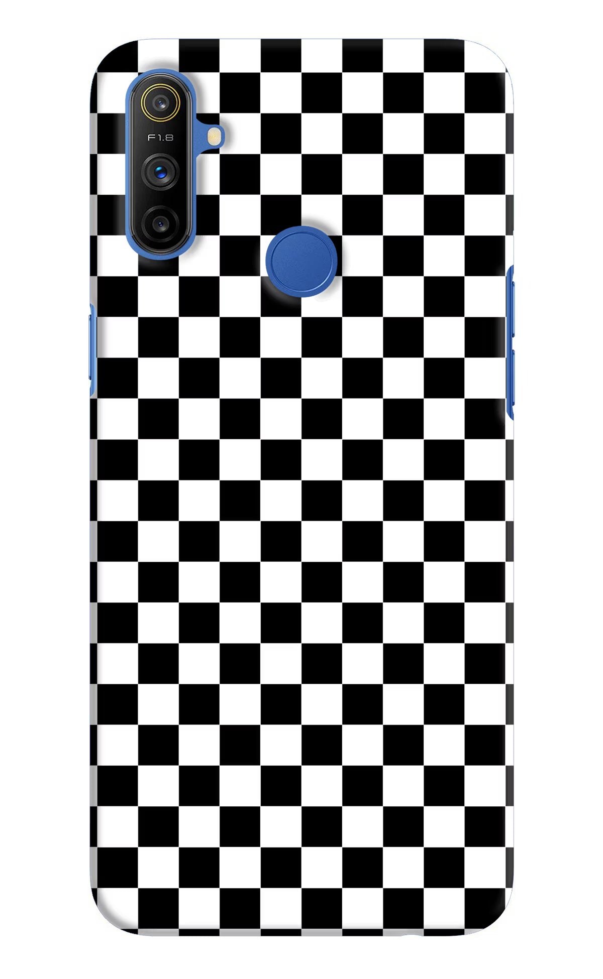 Chess Board Realme Narzo 10A/20A Back Cover - Chess Board Realme Narzo 10A/20A Hard Case Back Cover by Casekaro Chess Board Realme Narzo 10A/20A Hard Case Back Cover by Casekaro