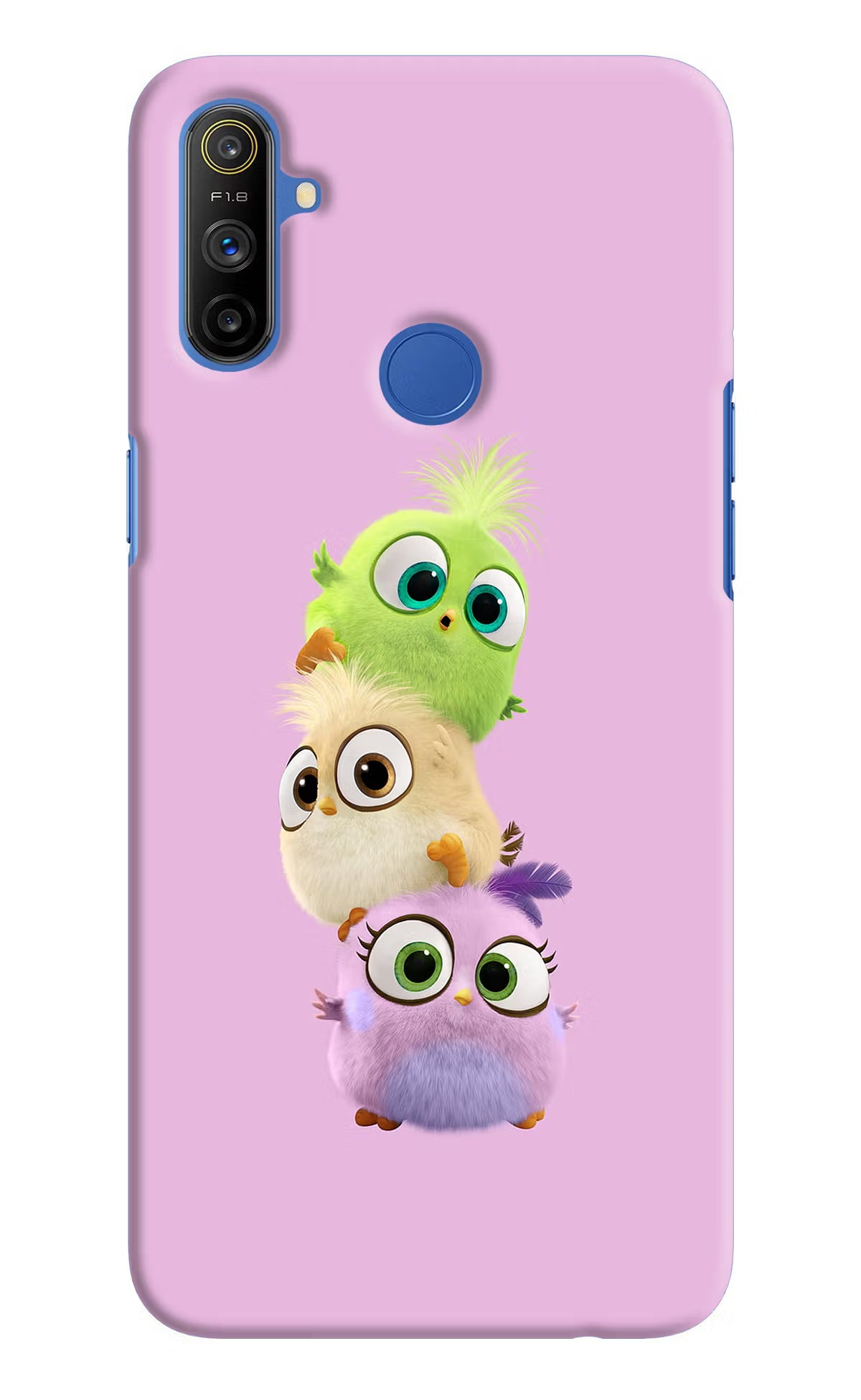 Cute Little Birds Realme Narzo 10A/20A Back Cover - Cute Little Birds Realme Narzo 10A/20A Hard Case Back Cover by Casekaro Cute Little Birds Realme Narzo 10A/20A Hard Case Back Cover by Casekaro