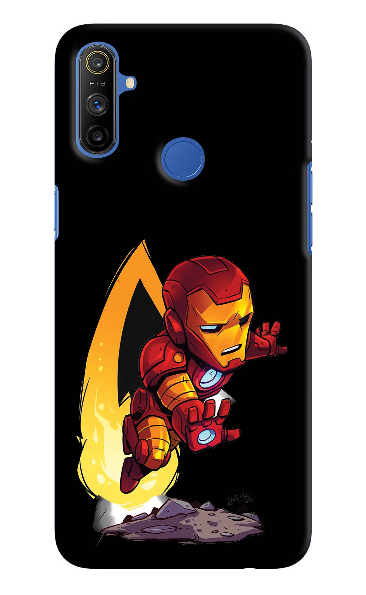 IronMan Realme Narzo 10A/20A Back Cover - IronMan Realme Narzo 10A/20A Hard Case Back Cover by Casekaro IronMan Realme Narzo 10A/20A Hard Case Back Cover by Casekaro