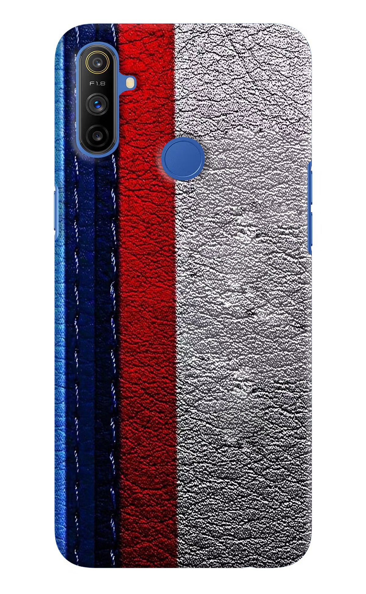 BMW Stripes Realme Narzo 10A/20A Back Cover - BMW Stripes Realme Narzo 10A/20A Hard Case Back Cover by Casekaro BMW Stripes Realme Narzo 10A/20A Hard Case Back Cover by Casekaro