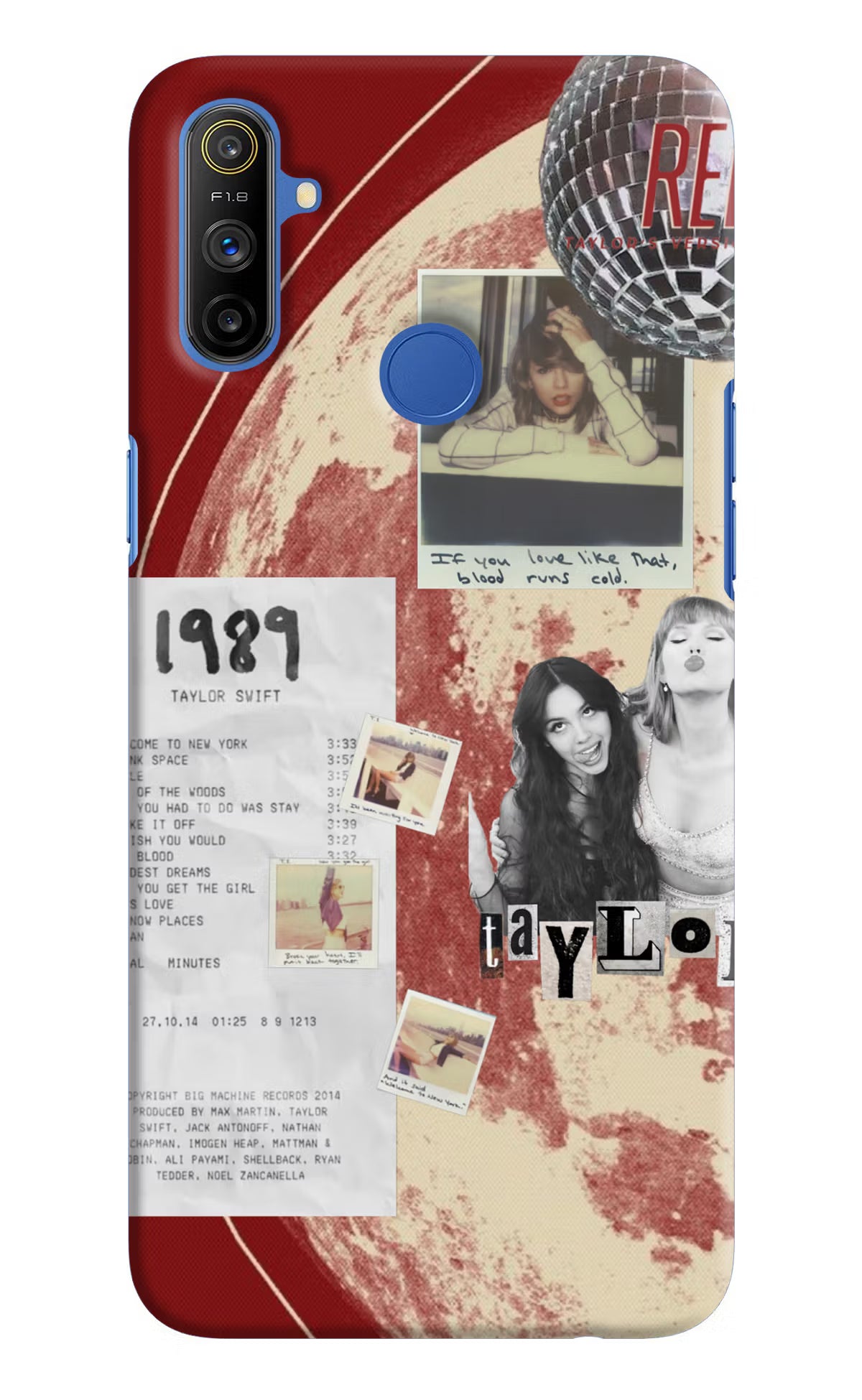 Taylor Swift Realme Narzo 10A/20A Back Cover - Taylor Swift Realme Narzo 10A/20A Hard Case Back Cover by Casekaro Taylor Swift Realme Narzo 10A/20A Hard Case Back Cover by Casekaro