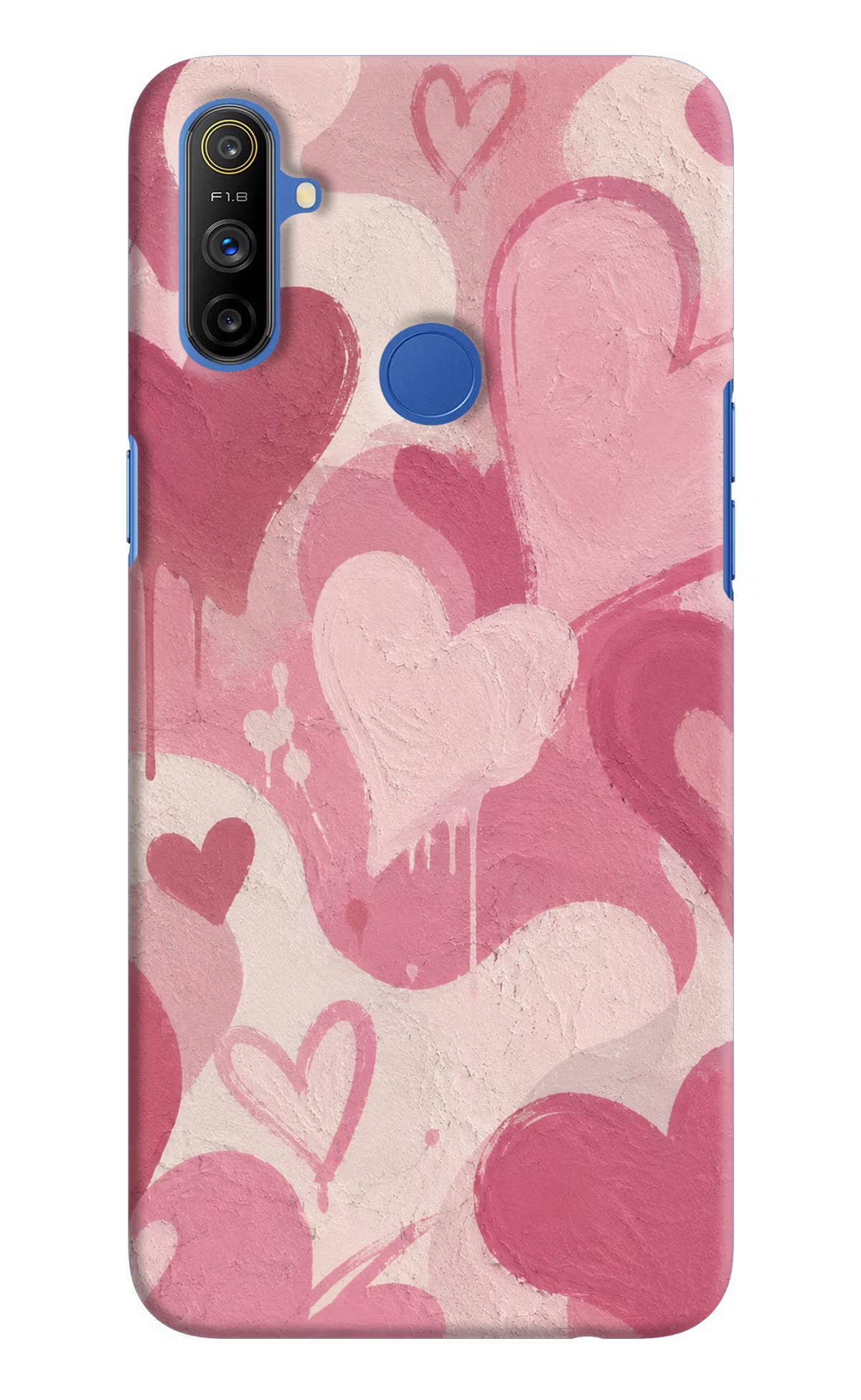 Hearty case Realme Narzo 10A/20A Back Cover - Hearty case Realme Narzo 10A/20A Hard Case Back Cover by Casekaro Hearty case Realme Narzo 10A/20A Hard Case Back Cover by Casekaro