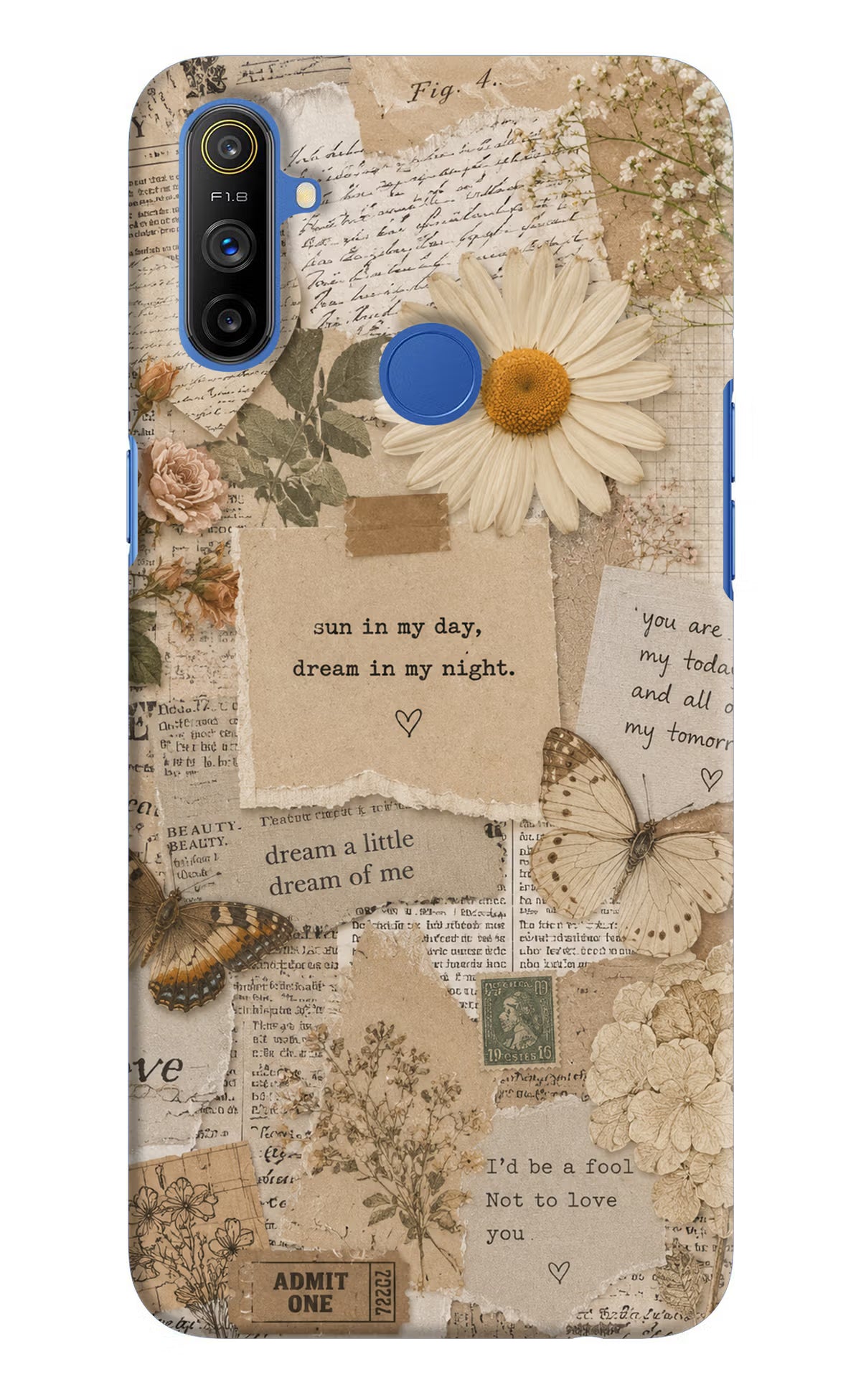 Vintage case Realme Narzo 10A/20A Back Cover - Vintage case Realme Narzo 10A/20A Hard Case Back Cover by Casekaro Vintage case Realme Narzo 10A/20A Hard Case Back Cover by Casekaro