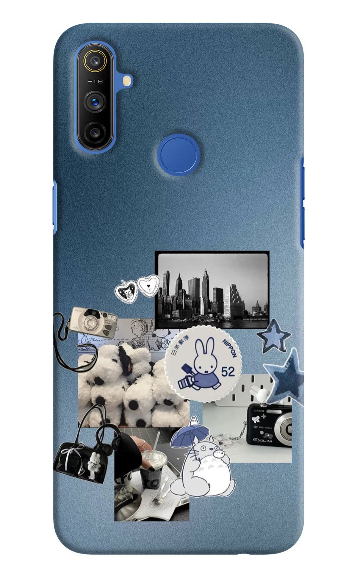 Miffy Realme Narzo 10A/20A Back Cover - Miffy Realme Narzo 10A/20A Hard Case Back Cover by Casekaro Miffy Realme Narzo 10A/20A Hard Case Back Cover by Casekaro