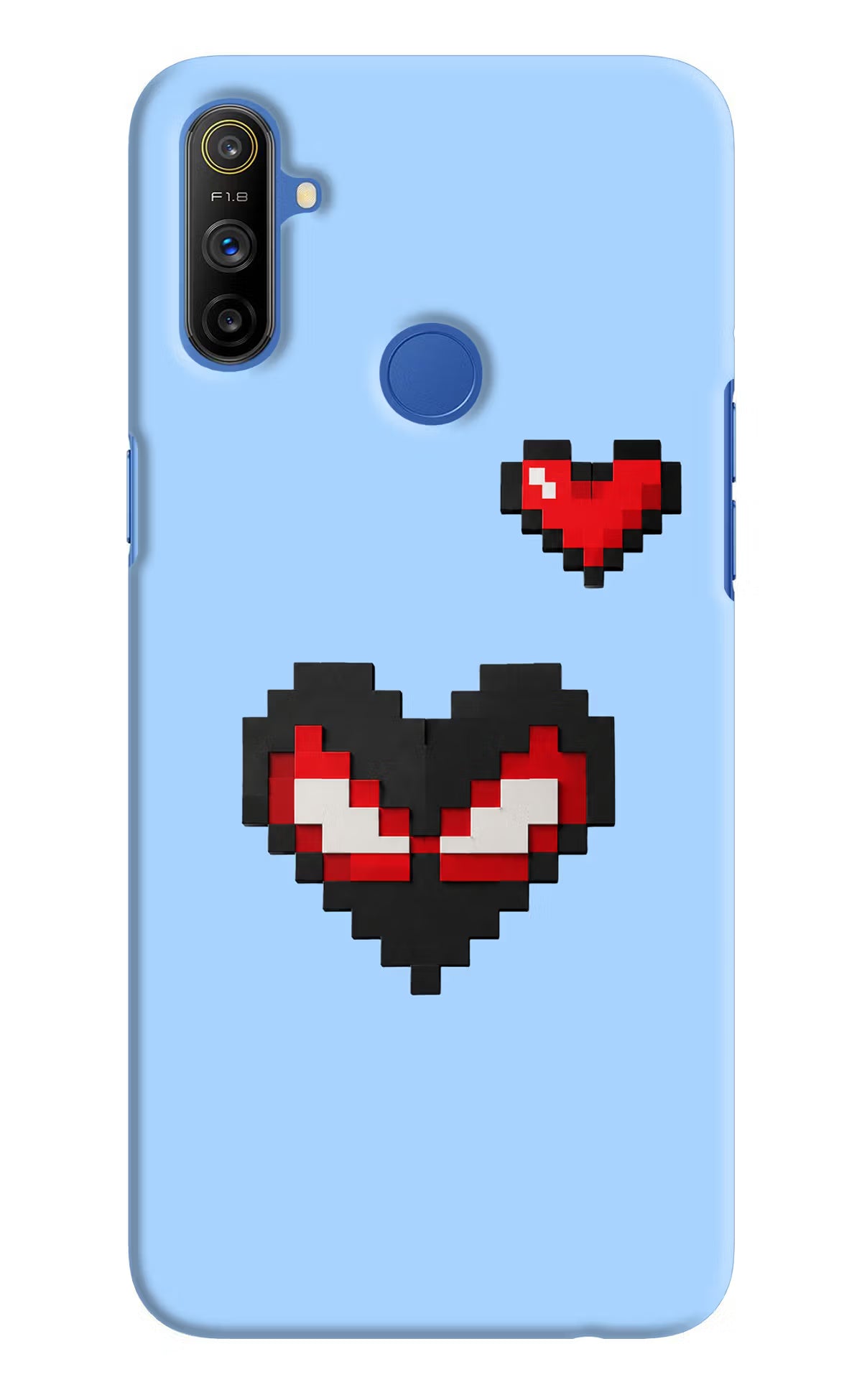 Peter Heart Realme Narzo 10A/20A Back Cover - Peter Heart Realme Narzo 10A/20A Back Cover Peter Heart Realme Narzo 10A/20A Back Cover