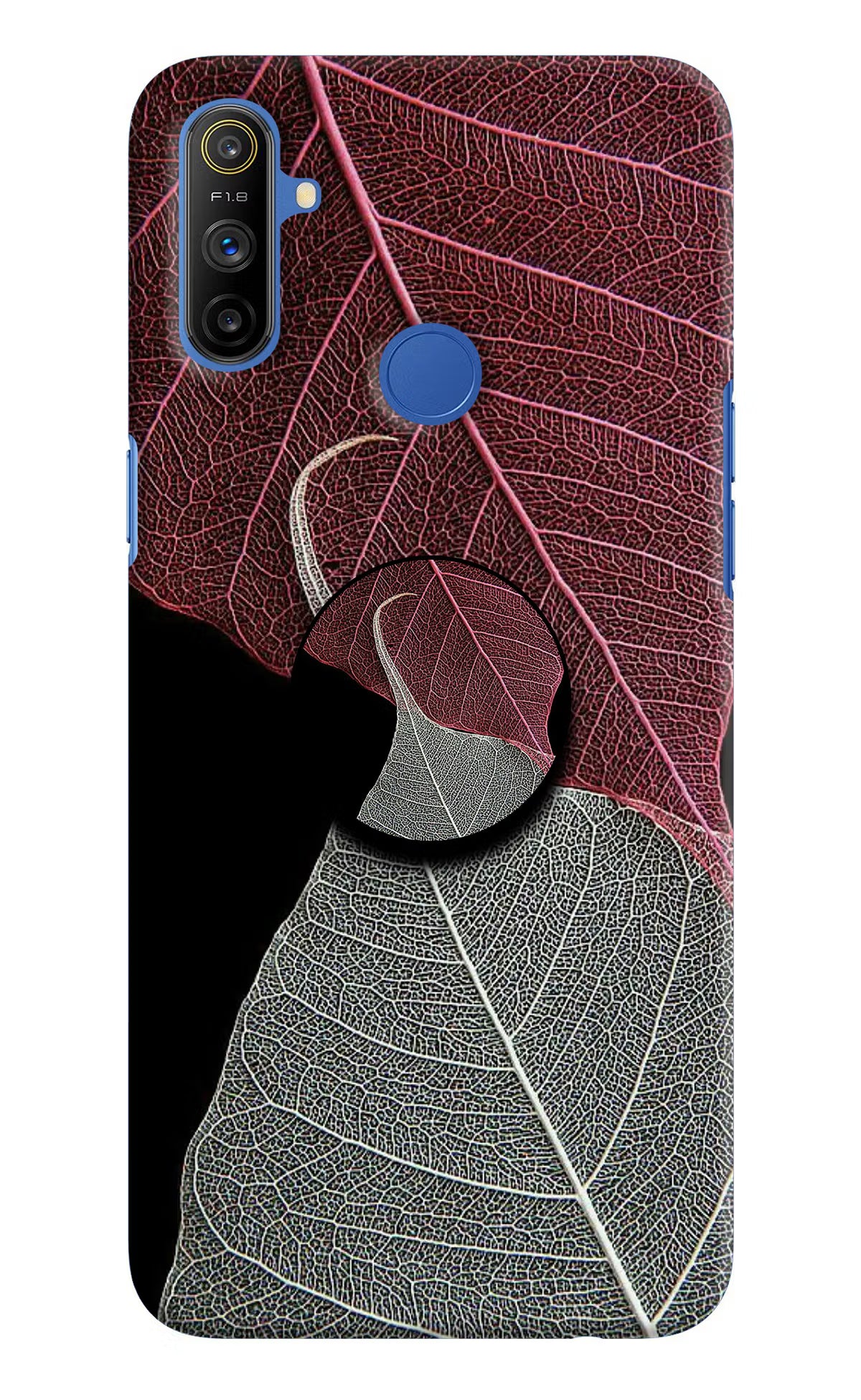 Leaf Pattern Realme Narzo 10A/20A Pop Case - Leaf Pattern Realme Narzo 10A/20A Pop Case by Casekaro Leaf Pattern Realme Narzo 10A/20A Pop Case by Casekaro