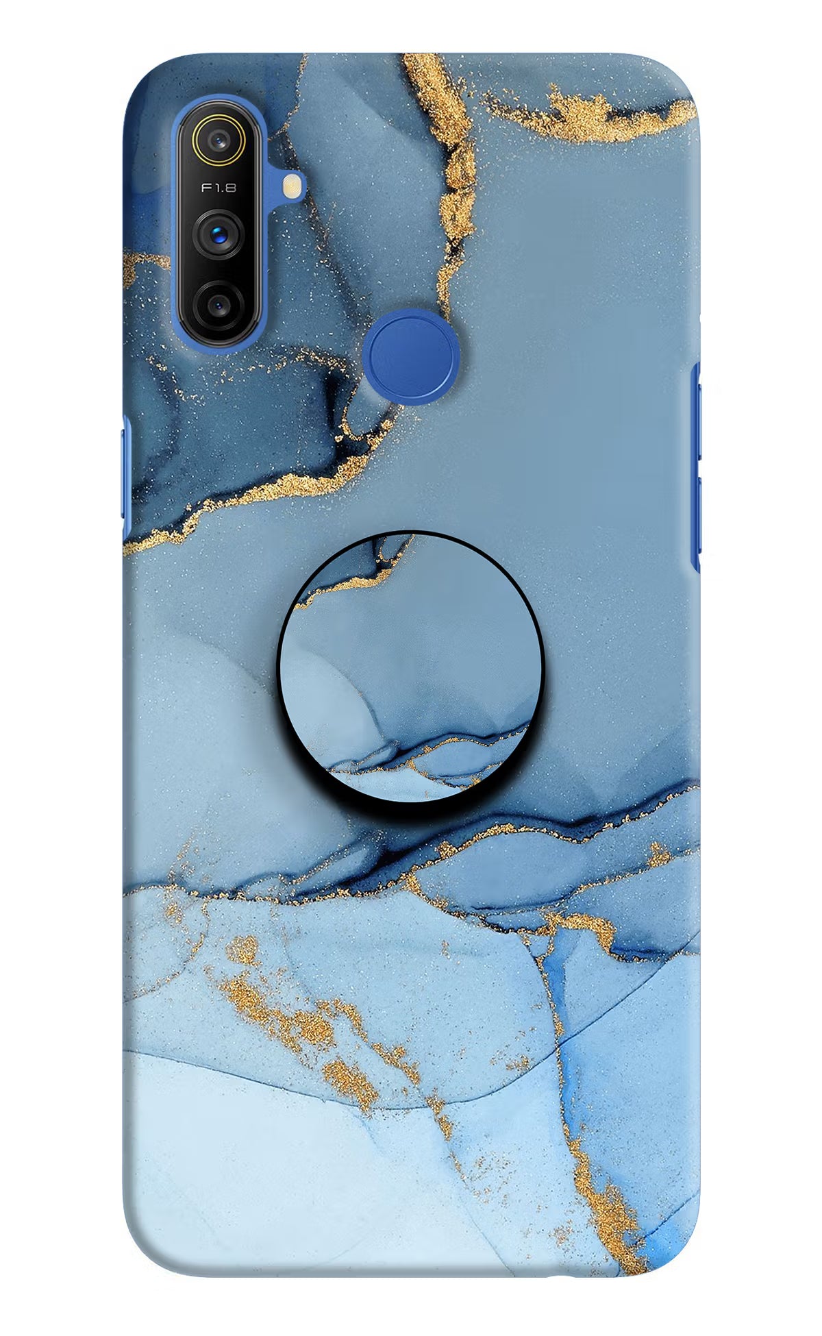 Blue Marble Realme Narzo 10A/20A Pop Case - Blue Marble Realme Narzo 10A/20A Pop Case by Casekaro Blue Marble Realme Narzo 10A/20A Pop Case by Casekaro