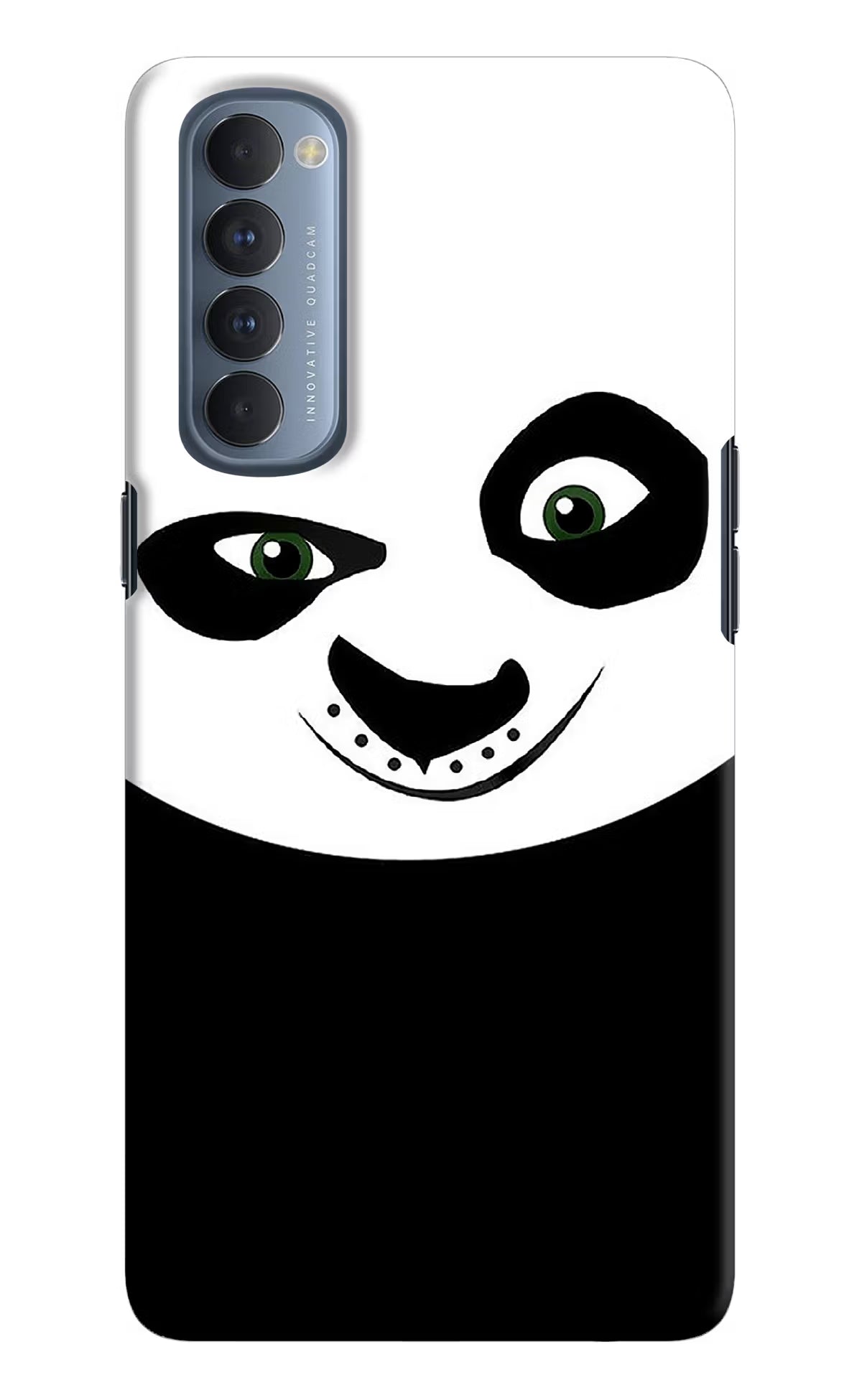 Panda Oppo Reno4 Pro Back Cover - Panda Oppo Reno4 Pro Hard Case Back Cover by Casekaro Panda Oppo Reno4 Pro Hard Case Back Cover by Casekaro
