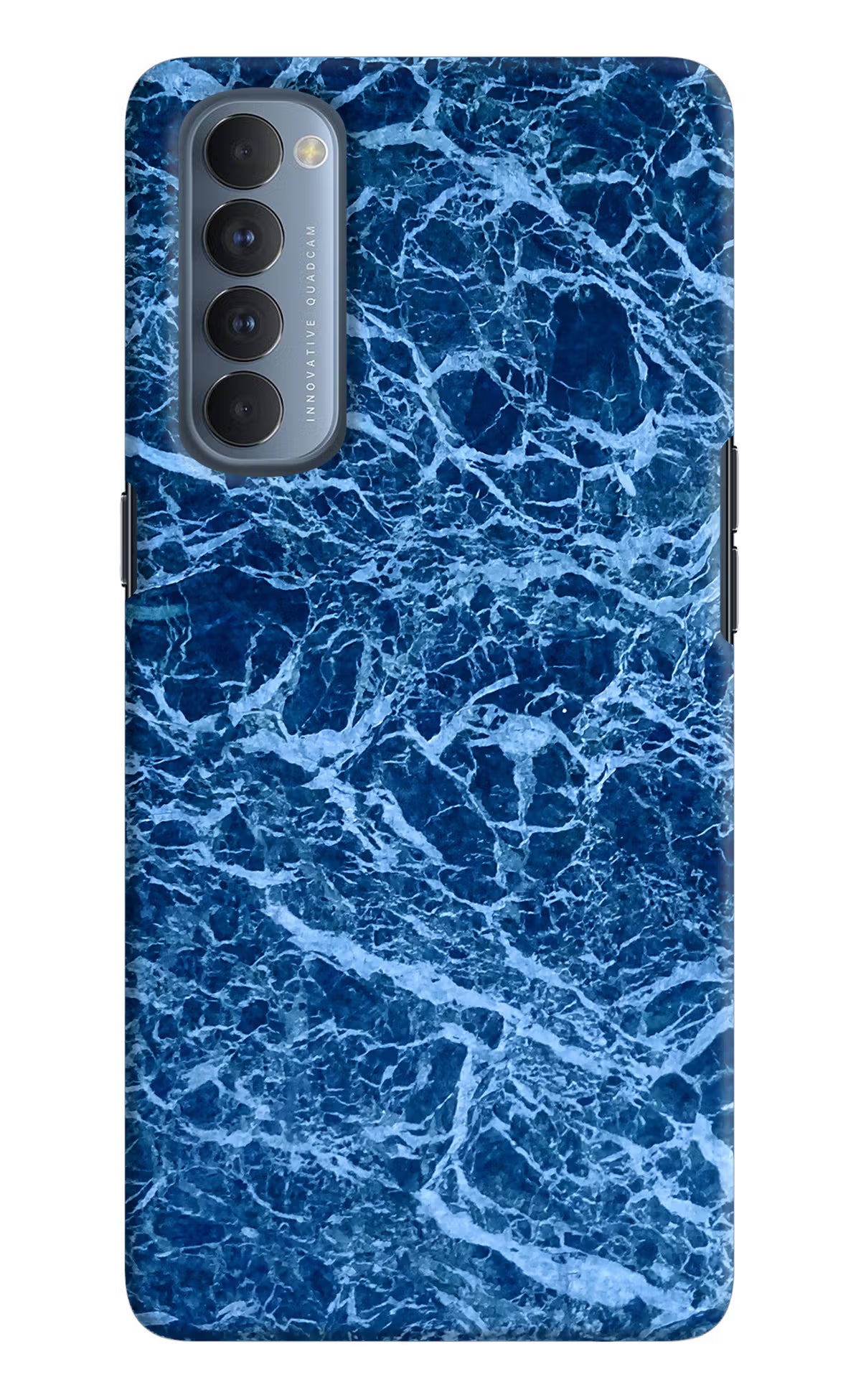 Blue Marble Oppo Reno4 Pro Back Cover - Blue Marble Oppo Reno4 Pro Hard Case Back Cover by Casekaro Blue Marble Oppo Reno4 Pro Hard Case Back Cover by Casekaro