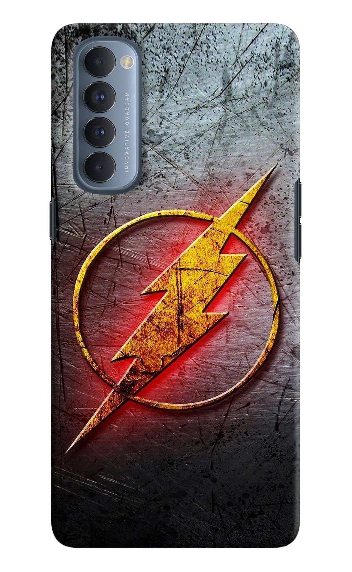 Flash Oppo Reno4 Pro Back Cover - Flash Oppo Reno4 Pro Hard Case Back Cover by Casekaro Flash Oppo Reno4 Pro Hard Case Back Cover by Casekaro