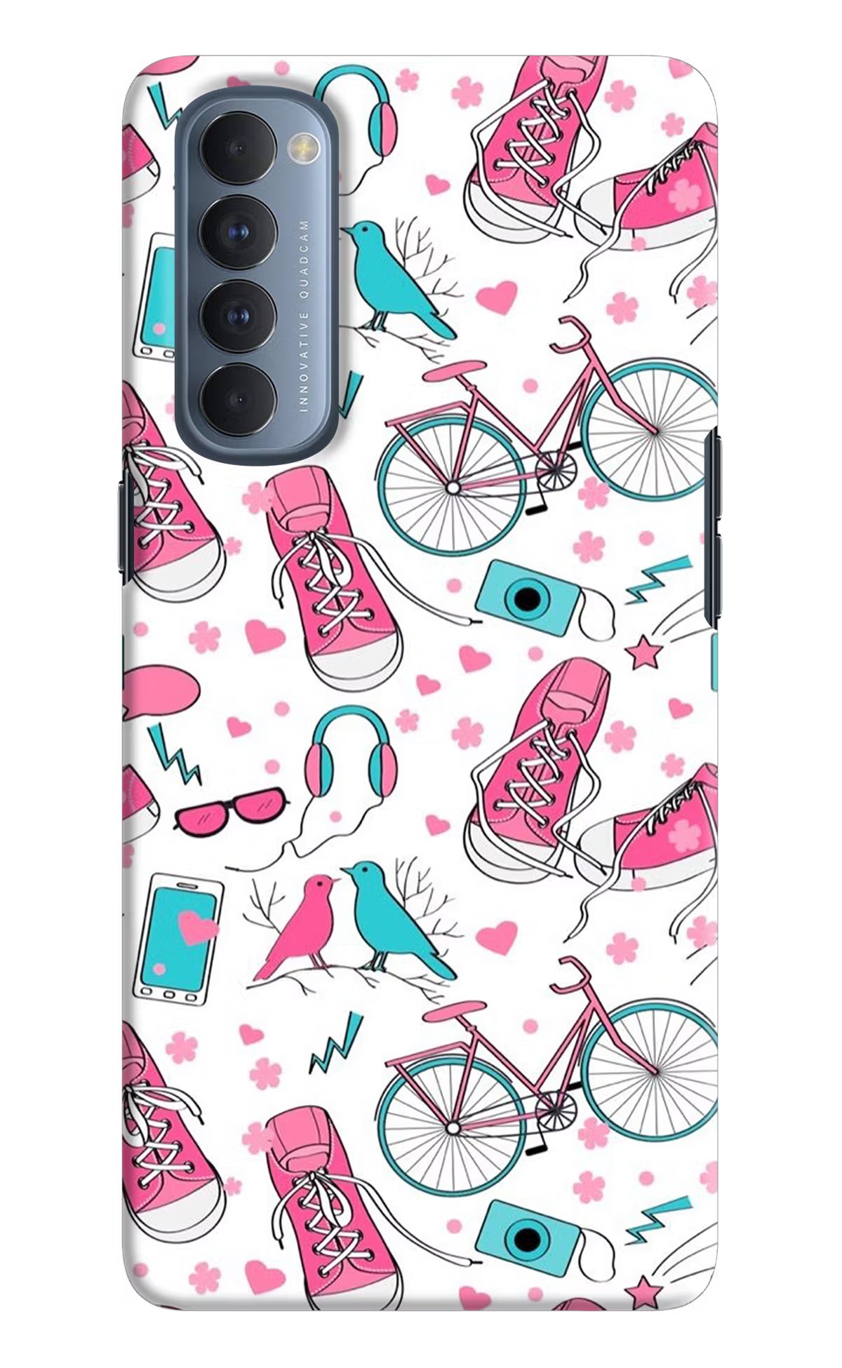 Artwork Oppo Reno4 Pro Back Cover - Artwork Oppo Reno4 Pro Hard Case Back Cover by Casekaro Artwork Oppo Reno4 Pro Hard Case Back Cover by Casekaro