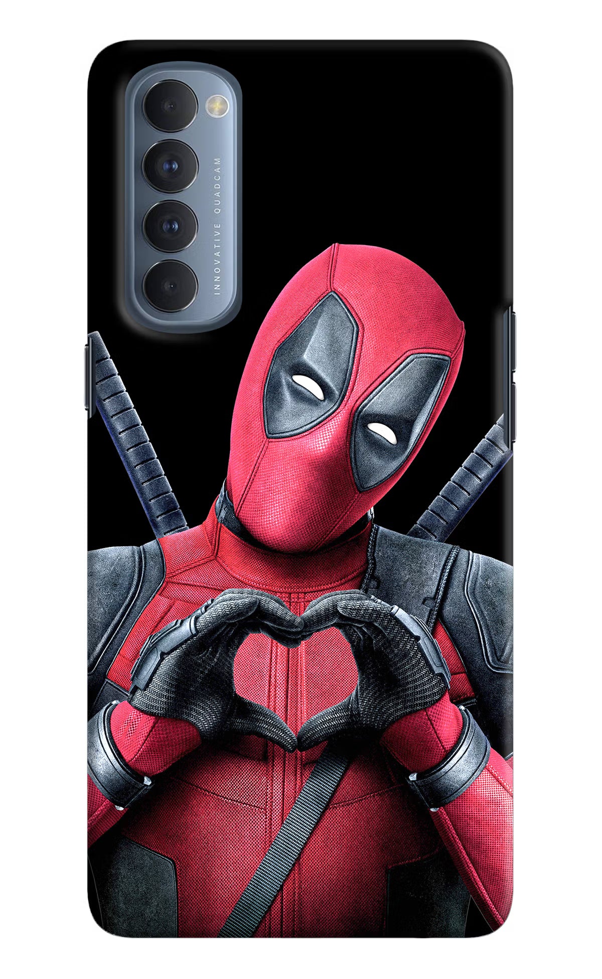 Deadpool Oppo Reno4 Pro Back Cover - Deadpool Oppo Reno4 Pro Hard Case Back Cover by Casekaro Deadpool Oppo Reno4 Pro Hard Case Back Cover by Casekaro