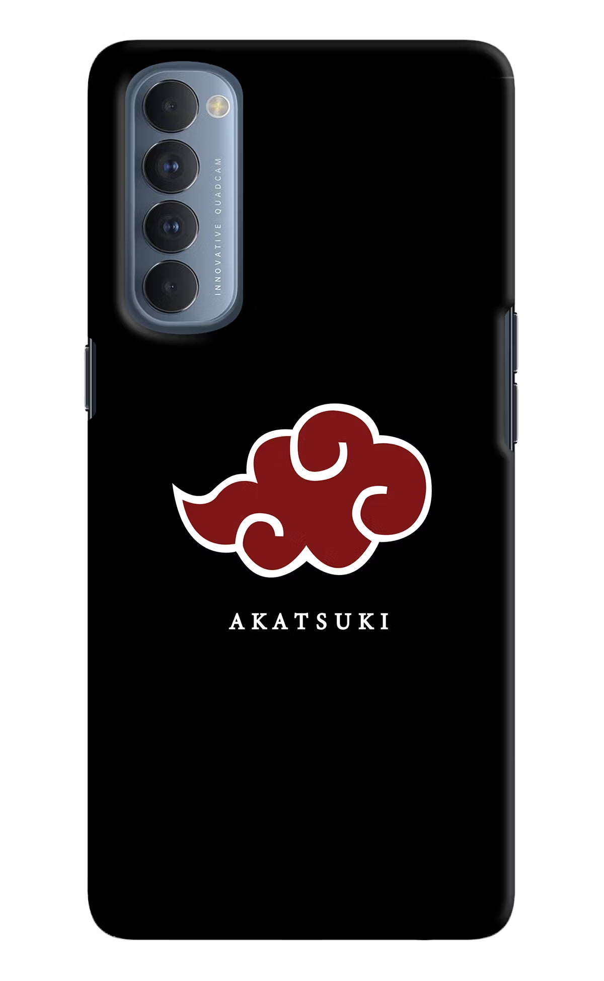 Akatsuki Oppo Reno4 Pro Back Cover - Akatsuki Oppo Reno4 Pro Hard Case Back Cover by Casekaro Akatsuki Oppo Reno4 Pro Hard Case Back Cover by Casekaro