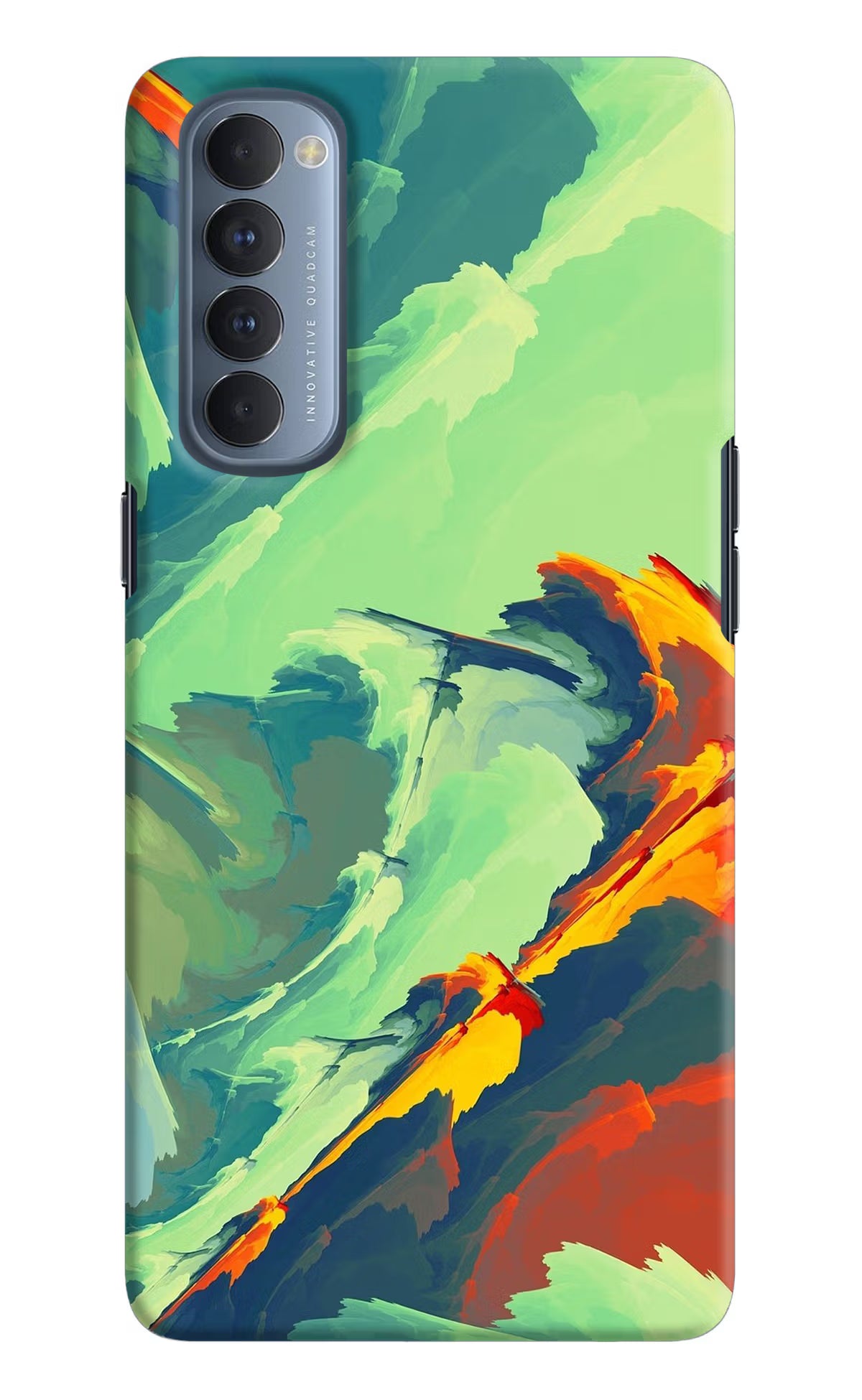 Paint Art Oppo Reno4 Pro Back Cover - Paint Art Oppo Reno4 Pro Hard Case Back Cover by Casekaro Paint Art Oppo Reno4 Pro Hard Case Back Cover by Casekaro