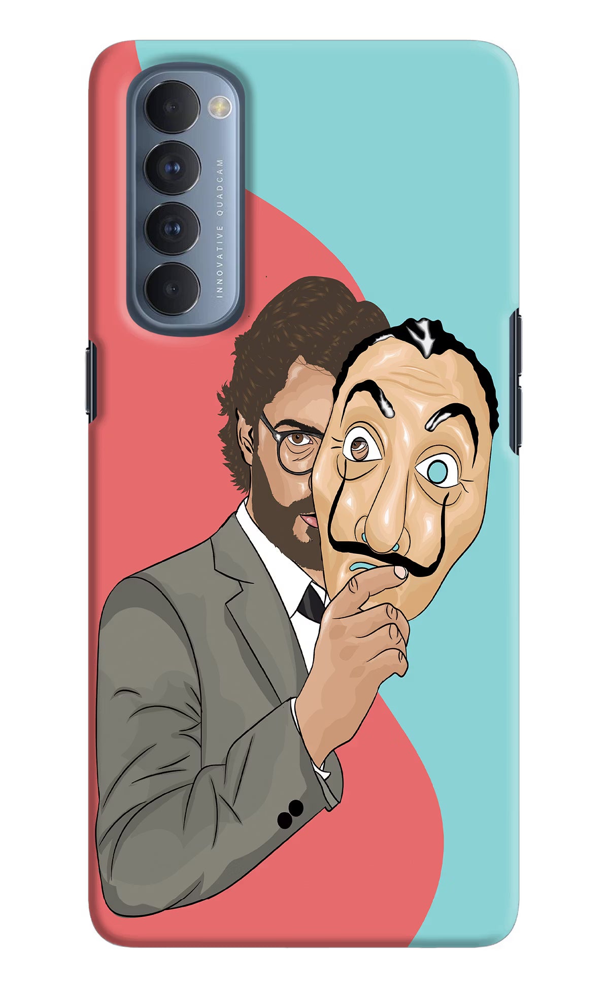 Professor Oppo Reno4 Pro Back Cover - Professor Oppo Reno4 Pro Hard Case Back Cover by Casekaro Professor Oppo Reno4 Pro Hard Case Back Cover by Casekaro