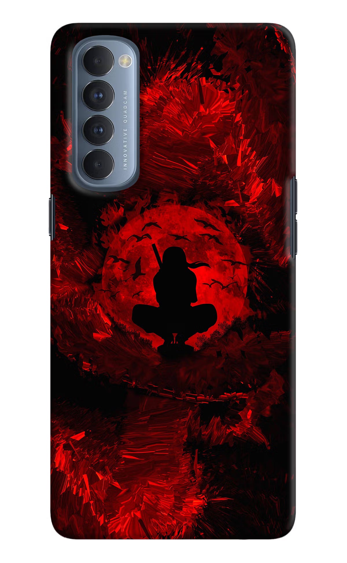 Itachi Uchiha Oppo Reno4 Pro Back Cover - Itachi Uchiha Oppo Reno4 Pro Hard Case Back Cover by Casekaro Itachi Uchiha Oppo Reno4 Pro Hard Case Back Cover by Casekaro