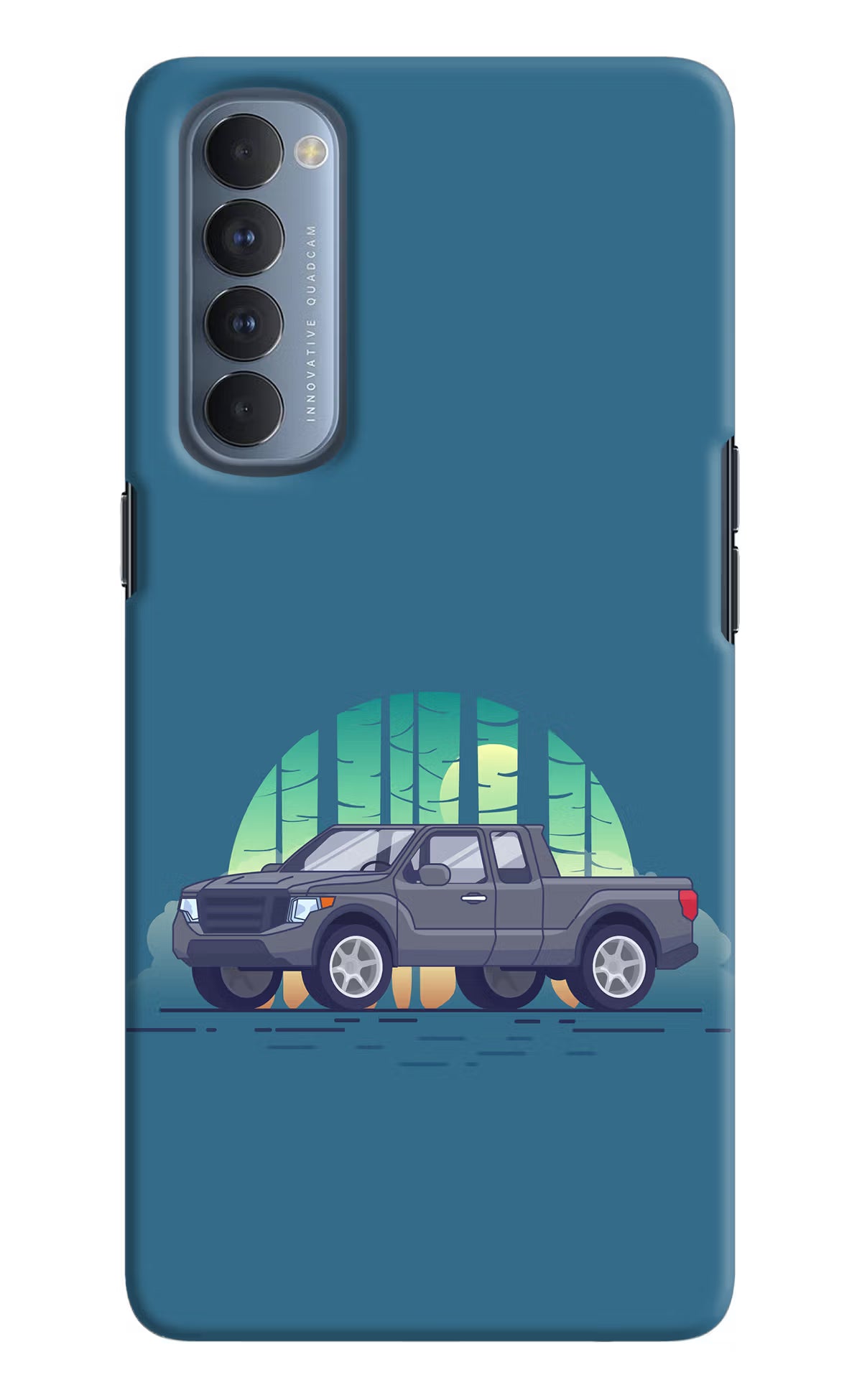 Retro Garage Vibe Oppo Reno4 Pro Back Cover - Retro Garage Vibe Oppo Reno4 Pro Hard Case Back Cover by Casekaro Retro Garage Vibe Oppo Reno4 Pro Hard Case Back Cover by Casekaro