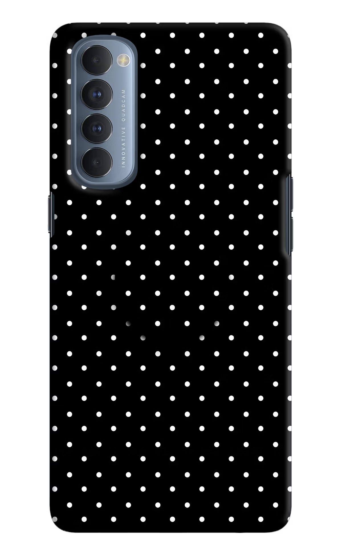 White Dots Oppo Reno4 Pro Pop Case - White Dots Oppo Reno4 Pro Pop Case by Casekaro White Dots Oppo Reno4 Pro Pop Case by Casekaro