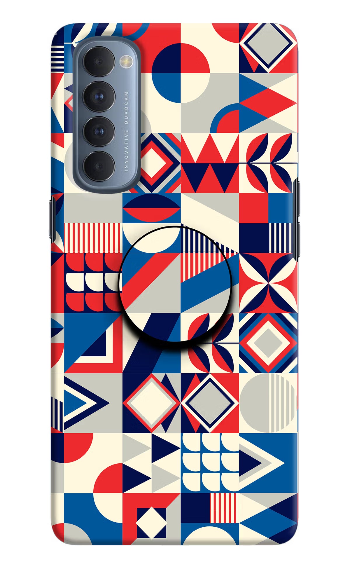 Colorful Pattern Oppo Reno4 Pro Pop Case - Colorful Pattern Oppo Reno4 Pro Pop Case by Casekaro Colorful Pattern Oppo Reno4 Pro Pop Case by Casekaro