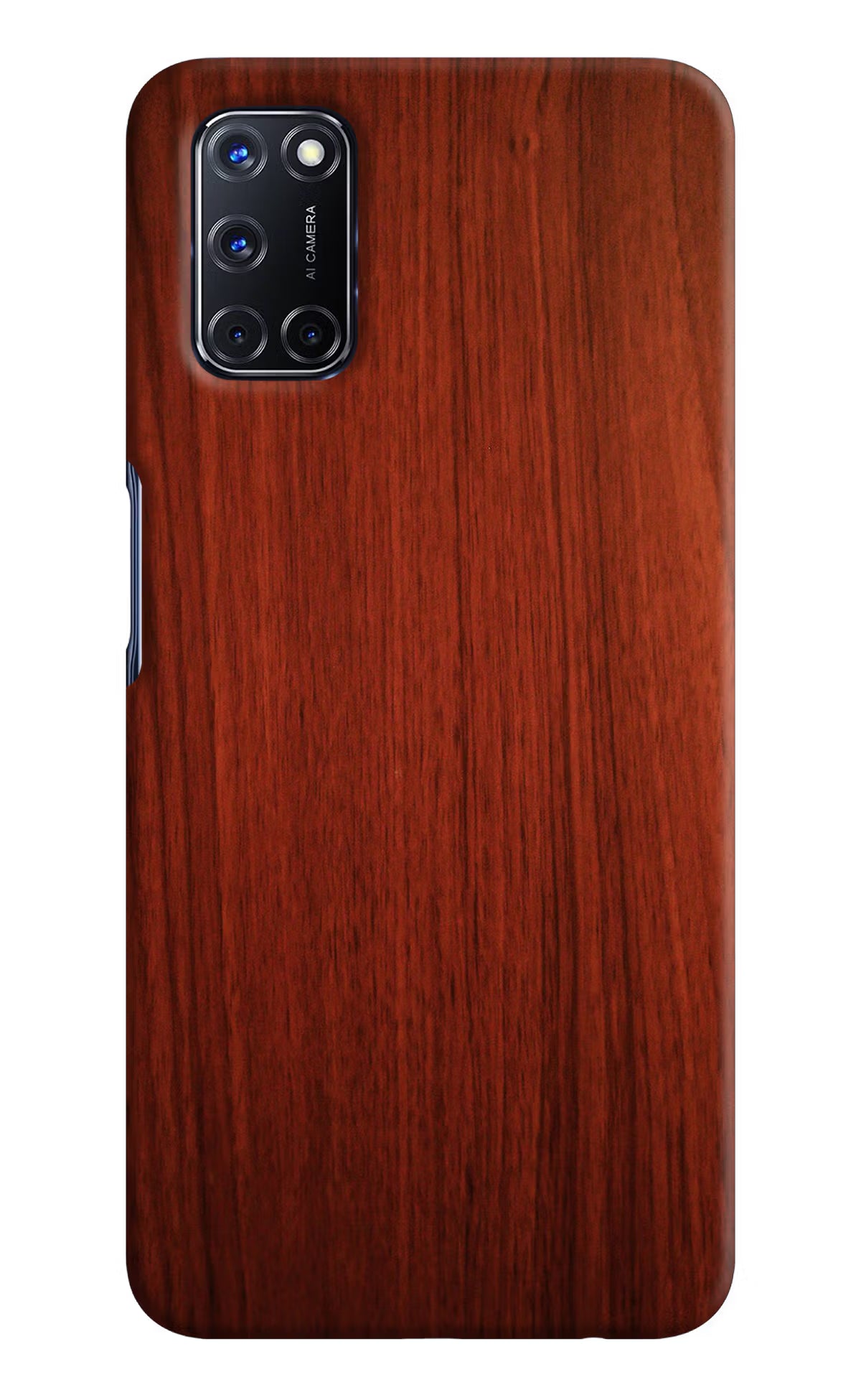 Wooden Plain Pattern Oppo A52 Back Cover - Wooden Plain Pattern Oppo A52 Hard Case Back Cover by Casekaro Wooden Plain Pattern Oppo A52 Hard Case Back Cover by Casekaro