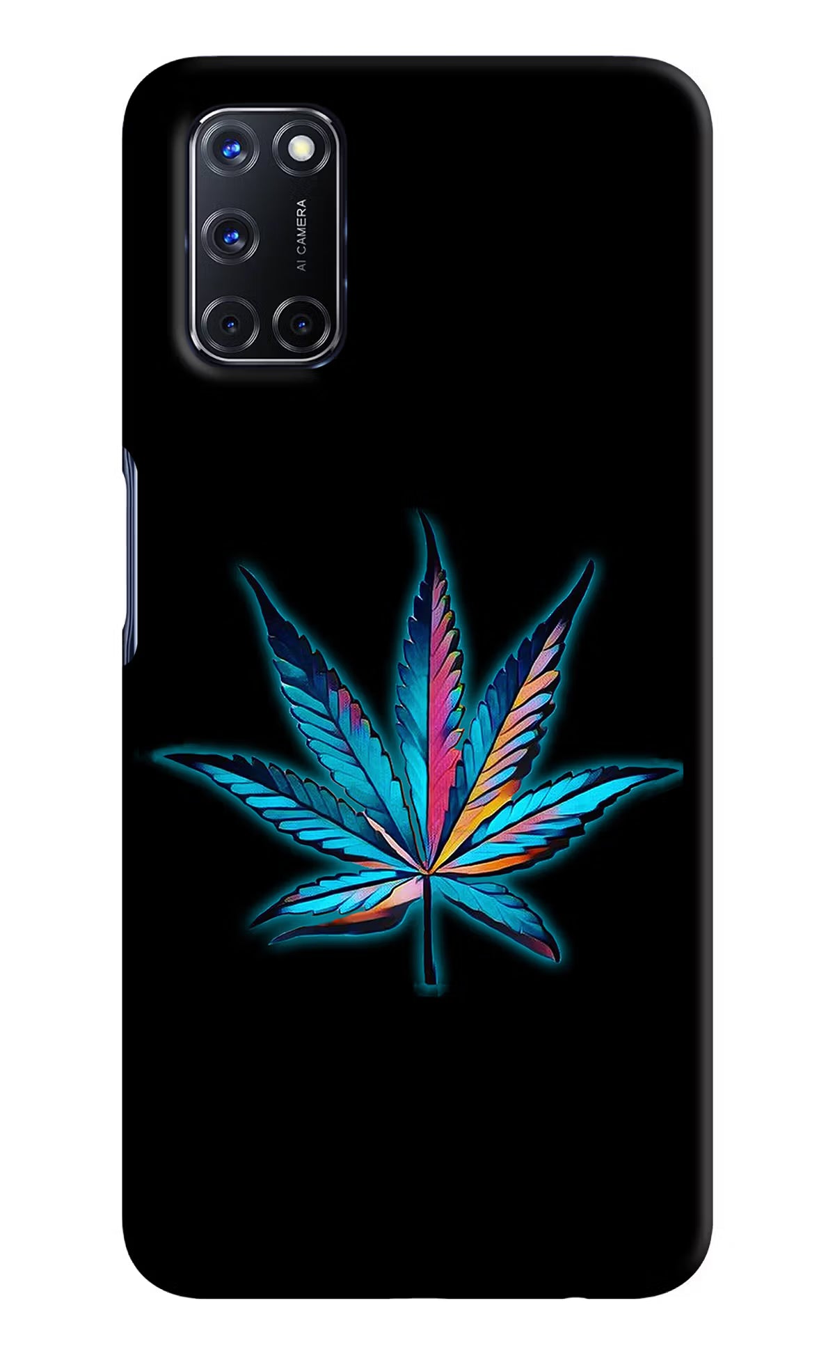 Weed Oppo A52 Back Cover - Weed Oppo A52 Hard Case Back Cover by Casekaro Weed Oppo A52 Hard Case Back Cover by Casekaro