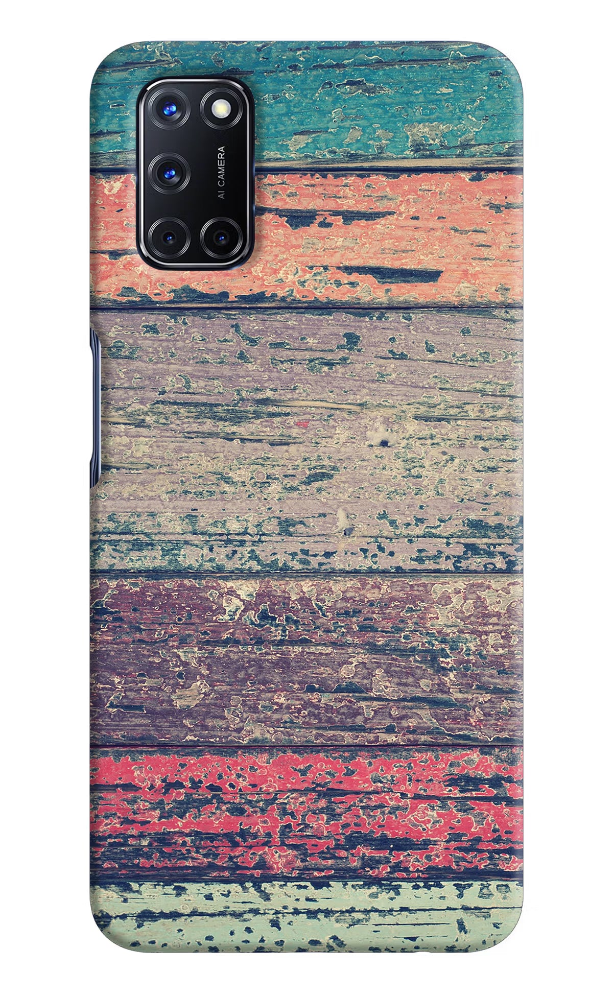 Colourful Wall Oppo A52 Back Cover - Colourful Wall Oppo A52 Hard Case Back Cover by Casekaro Colourful Wall Oppo A52 Hard Case Back Cover by Casekaro