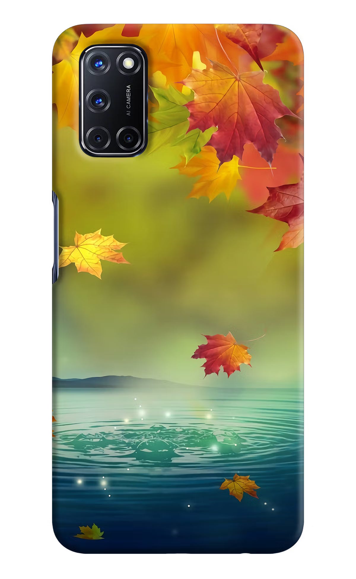 Flowers Oppo A52 Back Cover - Flowers Oppo A52 Hard Case Back Cover by Casekaro Flowers Oppo A52 Hard Case Back Cover by Casekaro