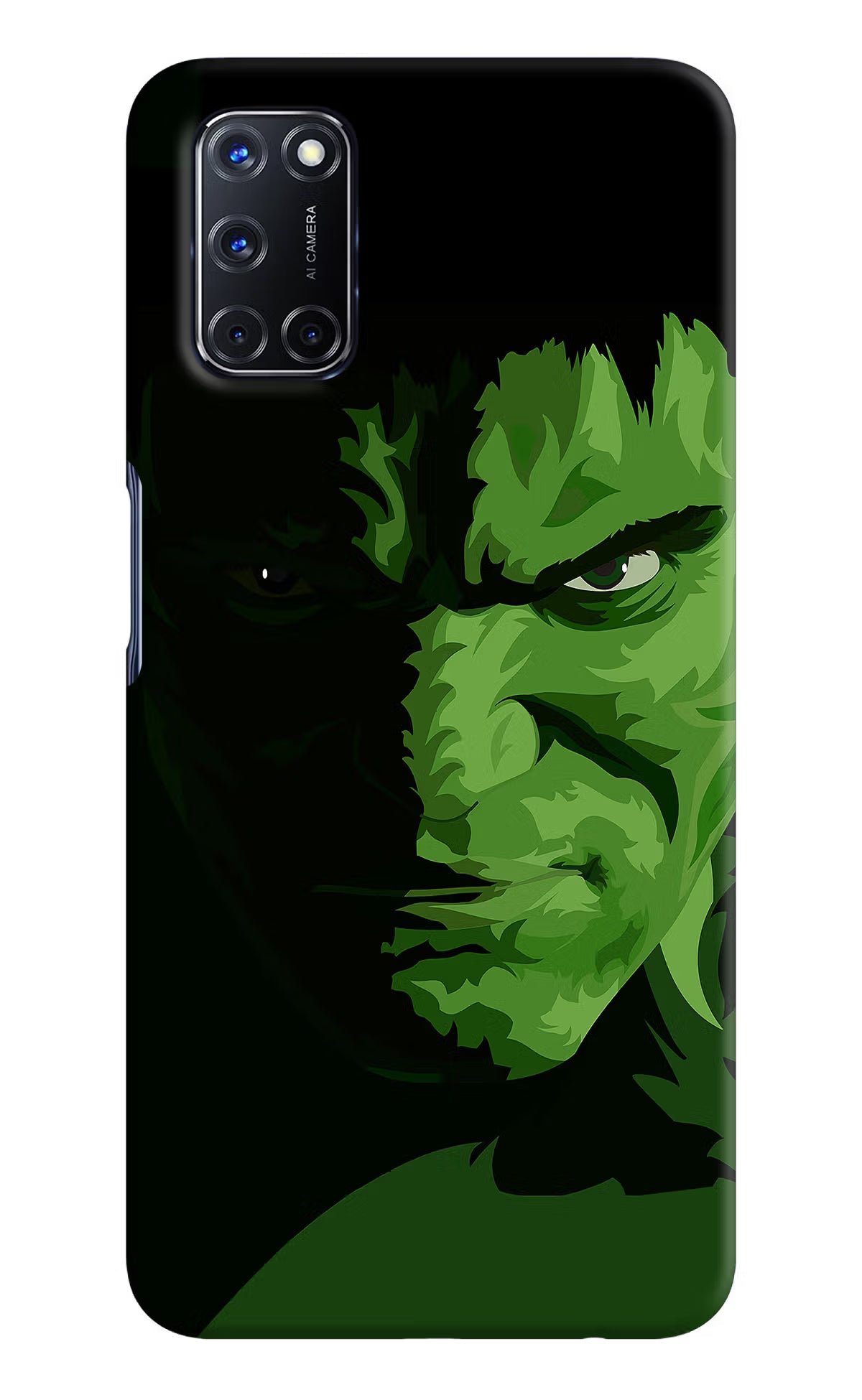 HULK Oppo A52 Back Cover - HULK Oppo A52 Hard Case Back Cover by Casekaro HULK Oppo A52 Hard Case Back Cover by Casekaro