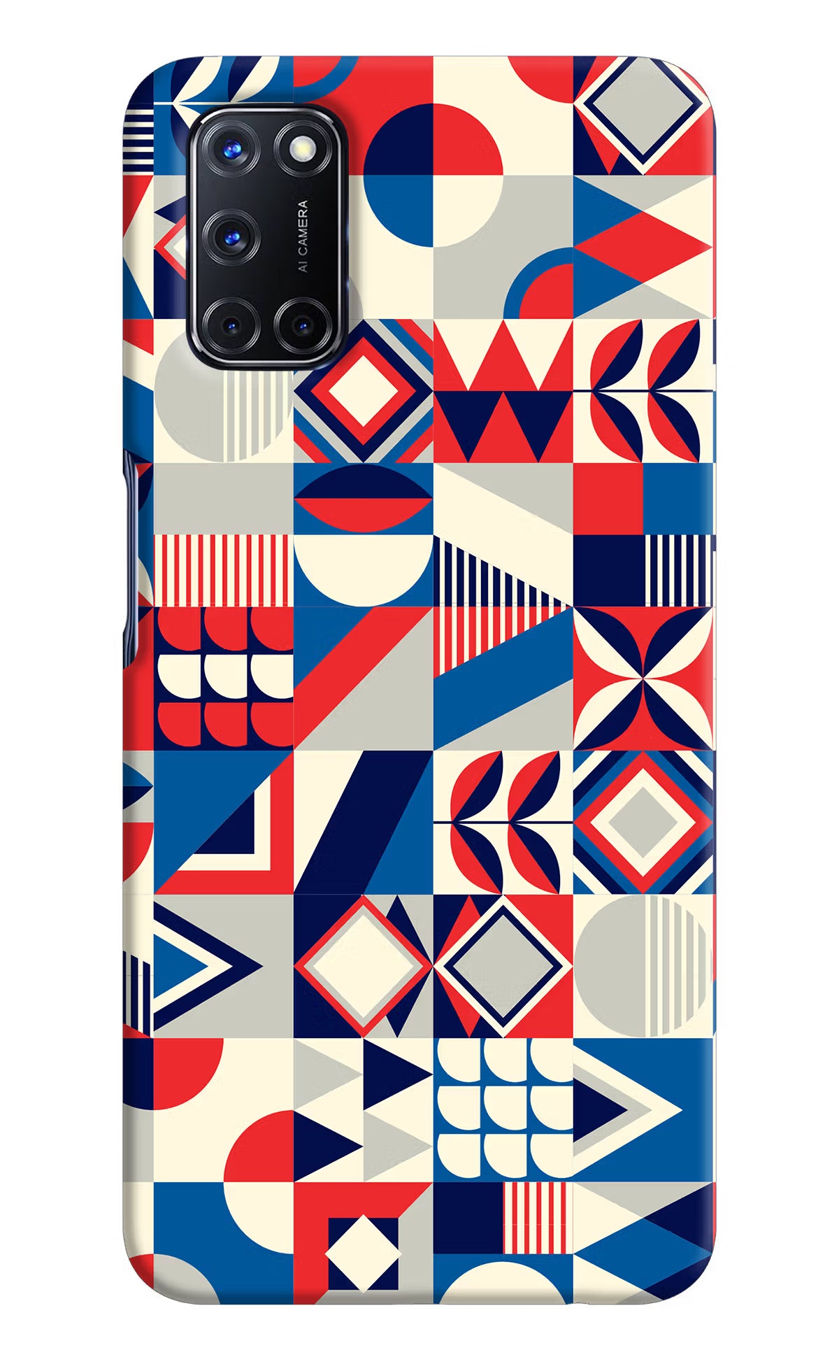 Colorful Pattern Oppo A52 Back Cover - Colorful Pattern Oppo A52 Hard Case Back Cover by Casekaro Colorful Pattern Oppo A52 Hard Case Back Cover by Casekaro