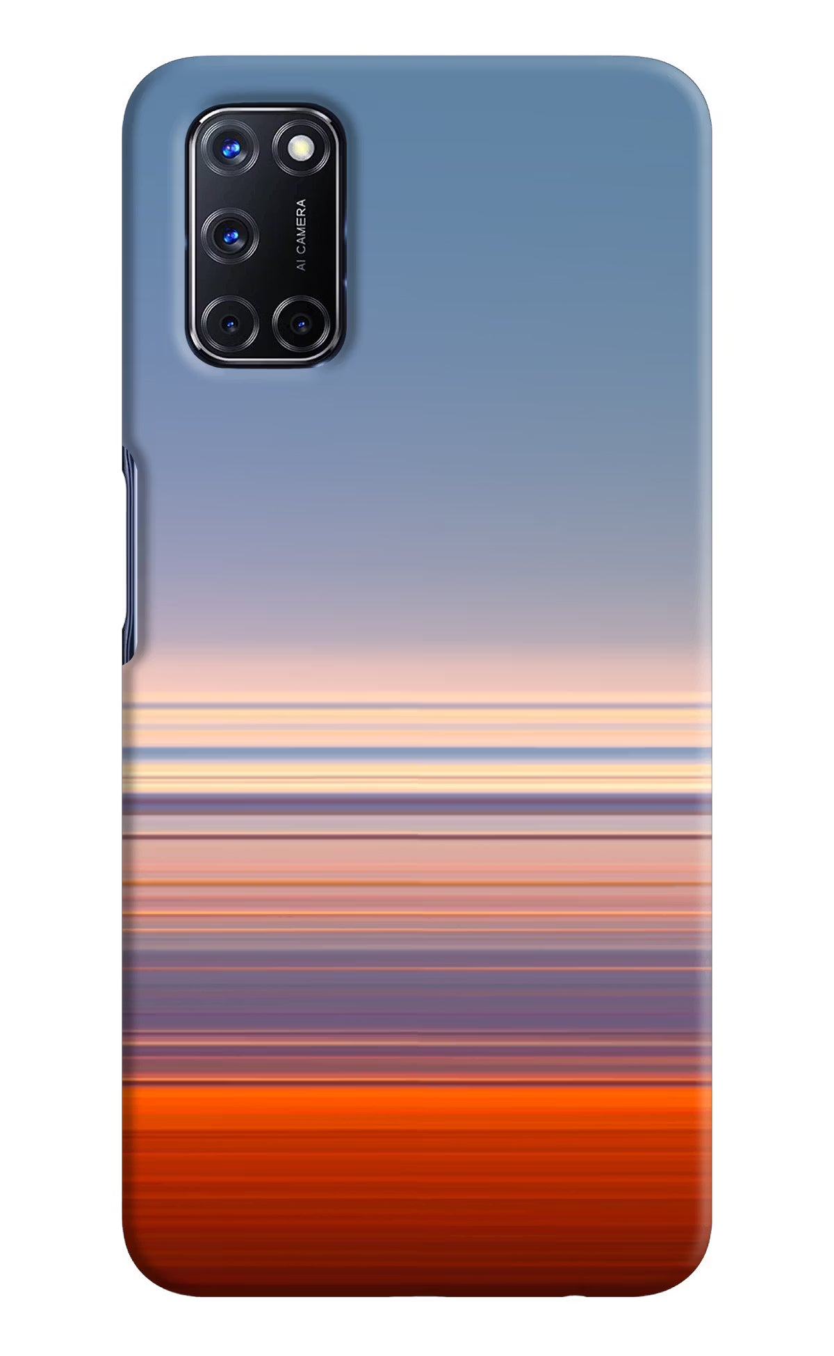 Morning Colors Oppo A52 Back Cover - Morning Colors Oppo A52 Hard Case Back Cover by Casekaro Morning Colors Oppo A52 Hard Case Back Cover by Casekaro