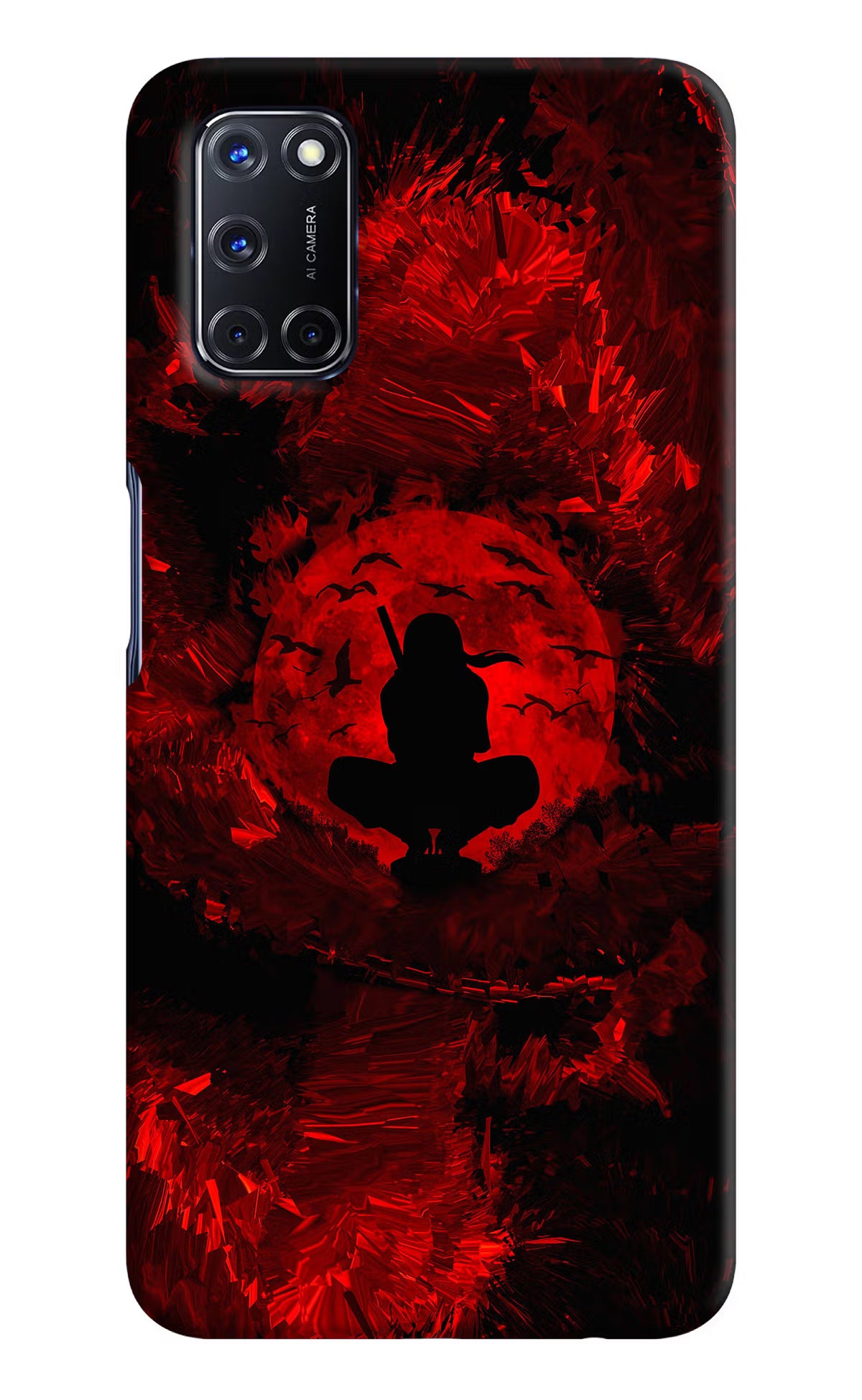 Itachi Uchiha Oppo A52 Back Cover - Itachi Uchiha Oppo A52 Hard Case Back Cover by Casekaro Itachi Uchiha Oppo A52 Hard Case Back Cover by Casekaro