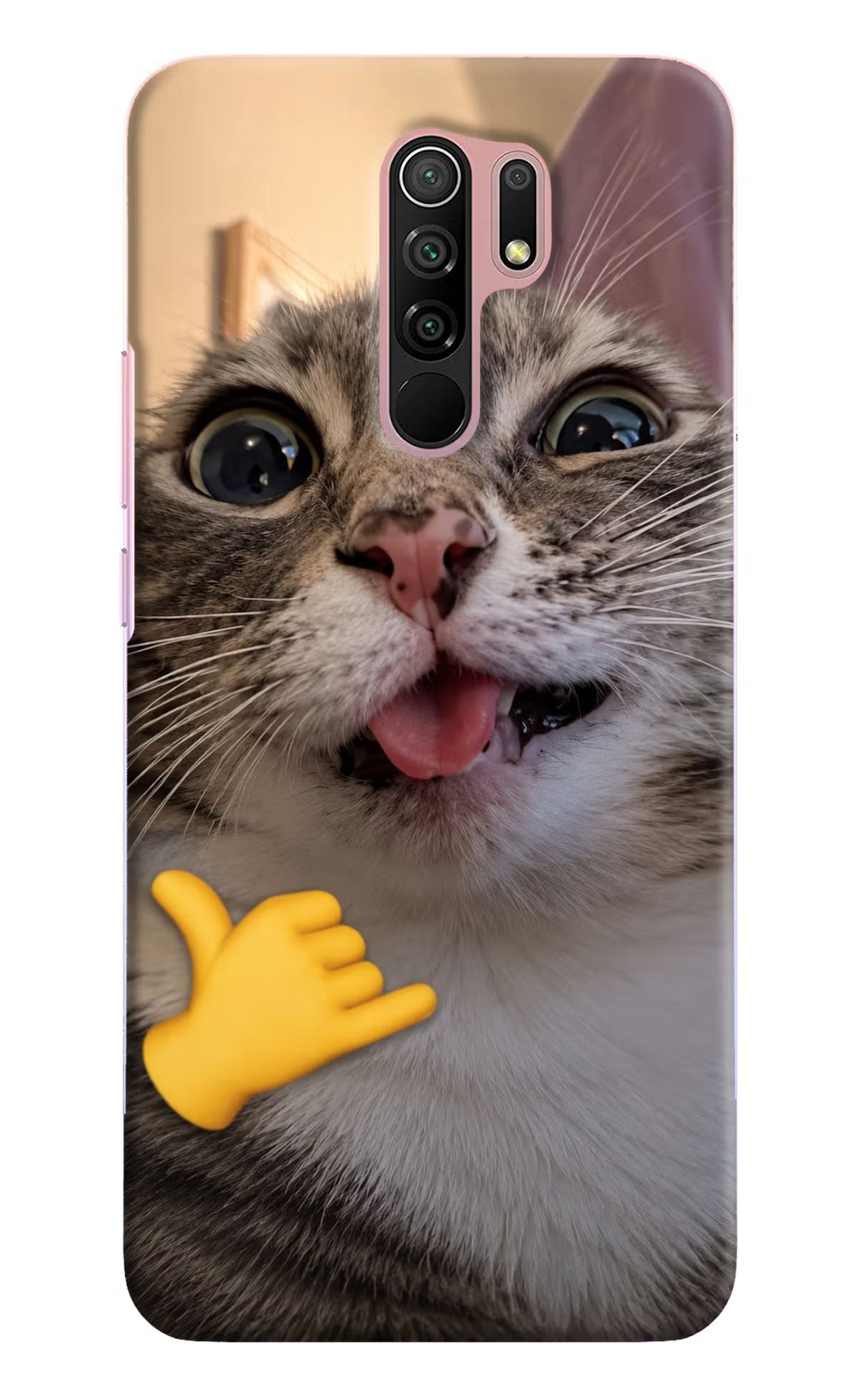 Silly Cat Call Redmi 9 Prime/Poco M2/M2 reloaded Back Cover - Silly Cat Call Redmi 9 Prime/Poco M2/M2 reloaded Back Cover Silly Cat Call Redmi 9 Prime/Poco M2/M2 reloaded Back Cover