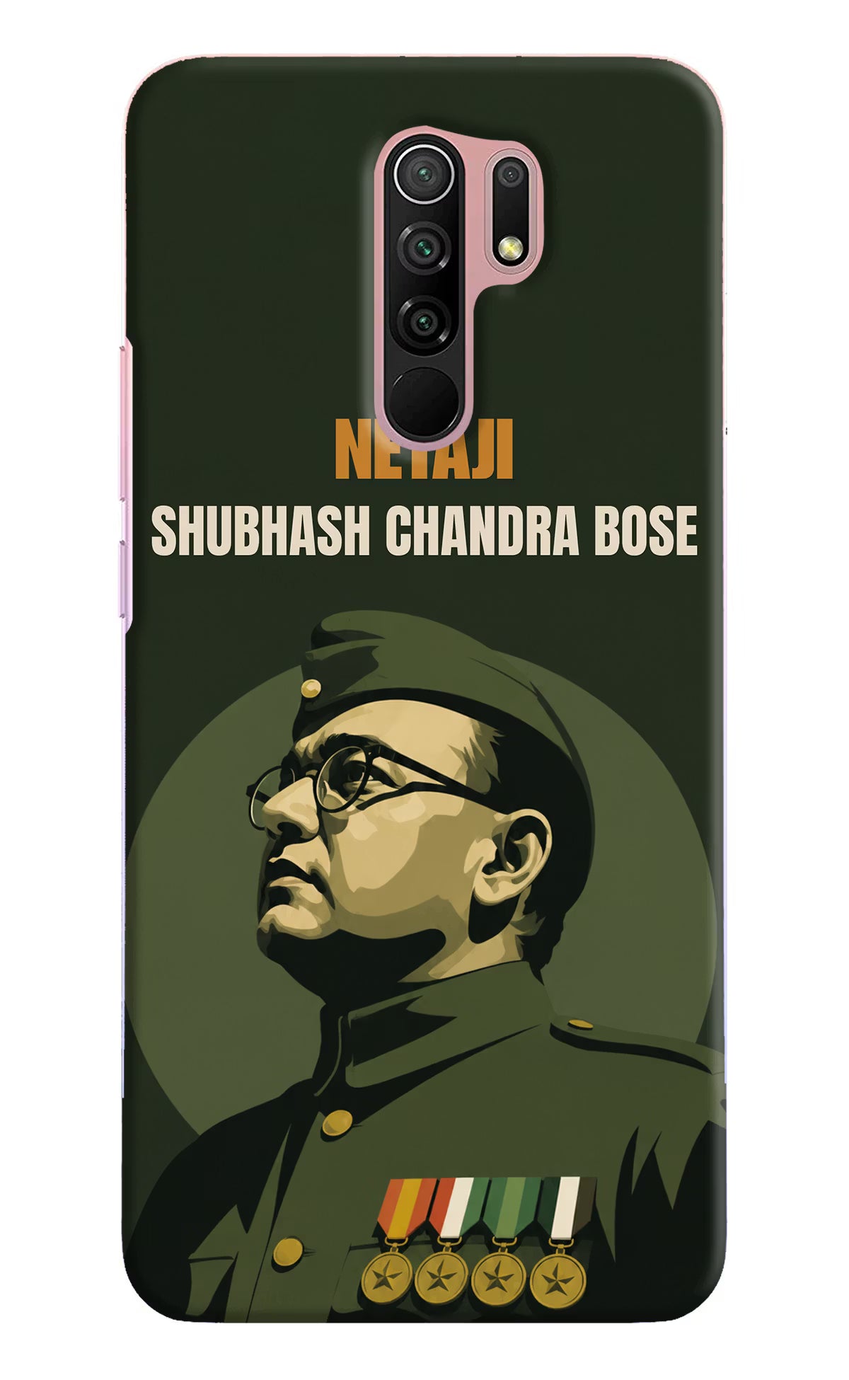 Netaji Legacy Redmi 9 Prime/Poco M2/M2 reloaded Back Cover - Netaji Legacy Redmi 9 Prime/Poco M2/M2 reloaded Back Cover Netaji Legacy Redmi 9 Prime/Poco M2/M2 reloaded Back Cover