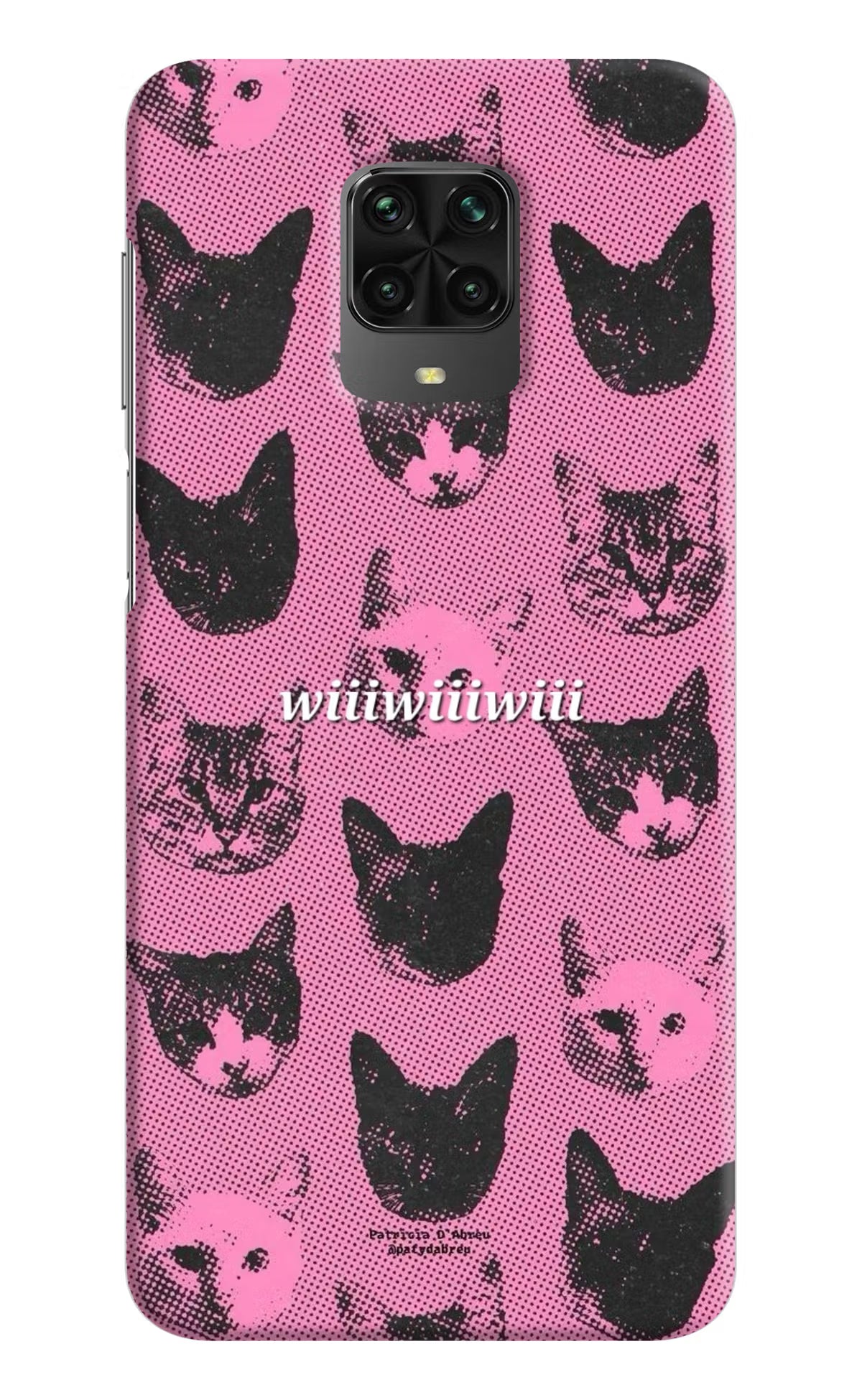Pink Cats Poco M2 Pro Back Cover - Pink Cats Poco M2 Pro Back Cover Pink Cats Poco M2 Pro Back Cover