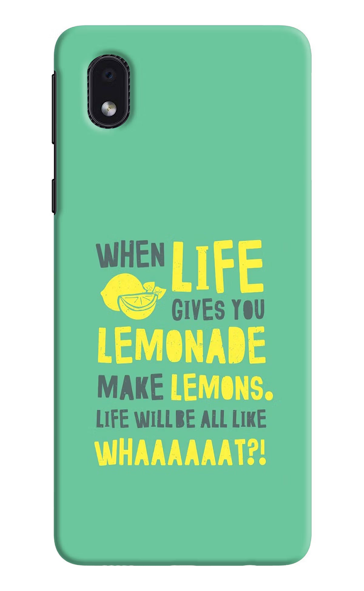 Quote Samsung M01 Core Back Cover - Quote Samsung M01 Core Hard Case Back Cover by Casekaro Quote Samsung M01 Core Hard Case Back Cover by Casekaro