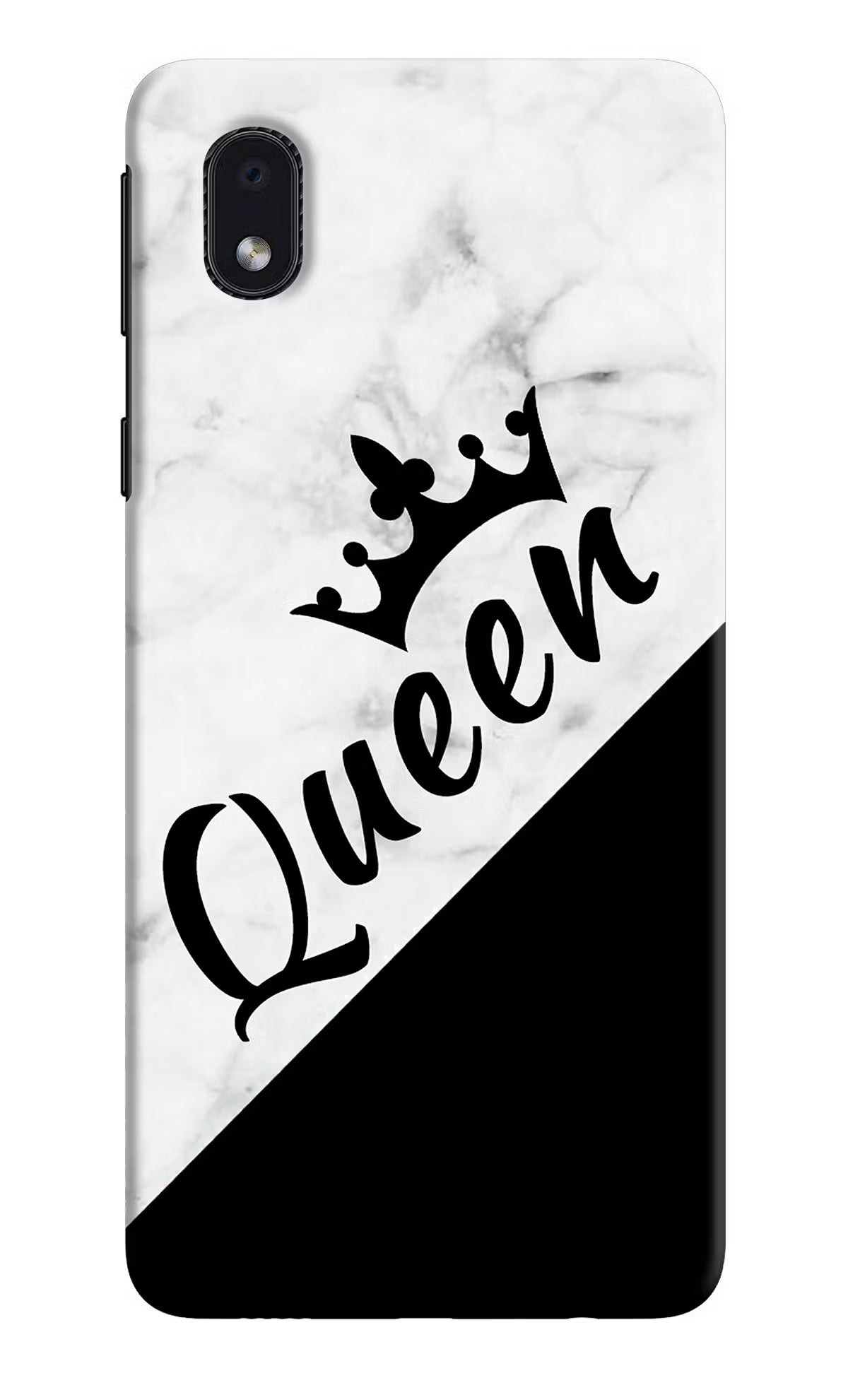 Queen Samsung M01 Core Back Cover - Queen Samsung M01 Core Hard Case Back Cover by Casekaro Queen Samsung M01 Core Hard Case Back Cover by Casekaro