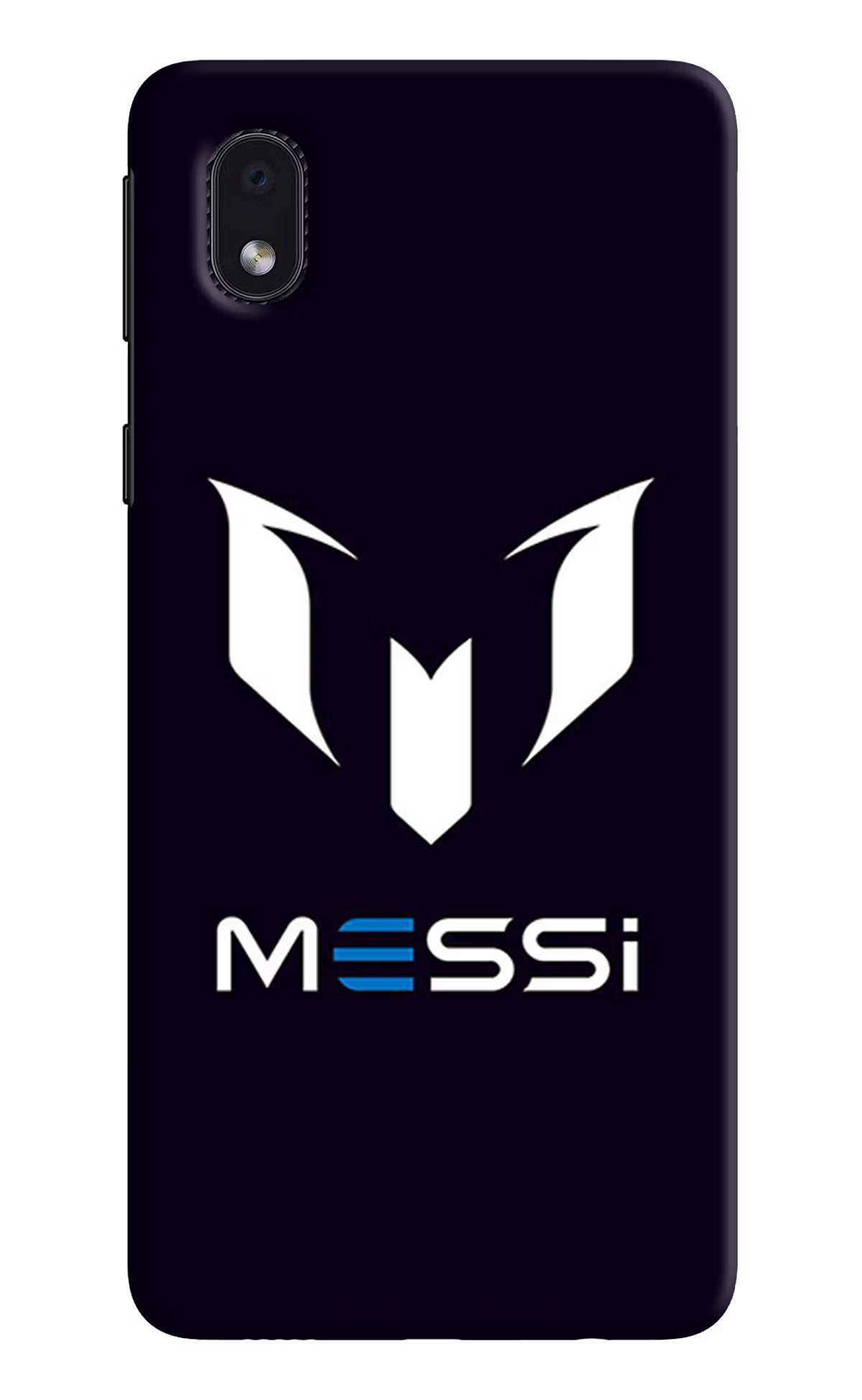 Messi Logo Samsung M01 Core Back Cover - Messi Logo Samsung M01 Core Hard Case Back Cover by Casekaro Messi Logo Samsung M01 Core Hard Case Back Cover by Casekaro