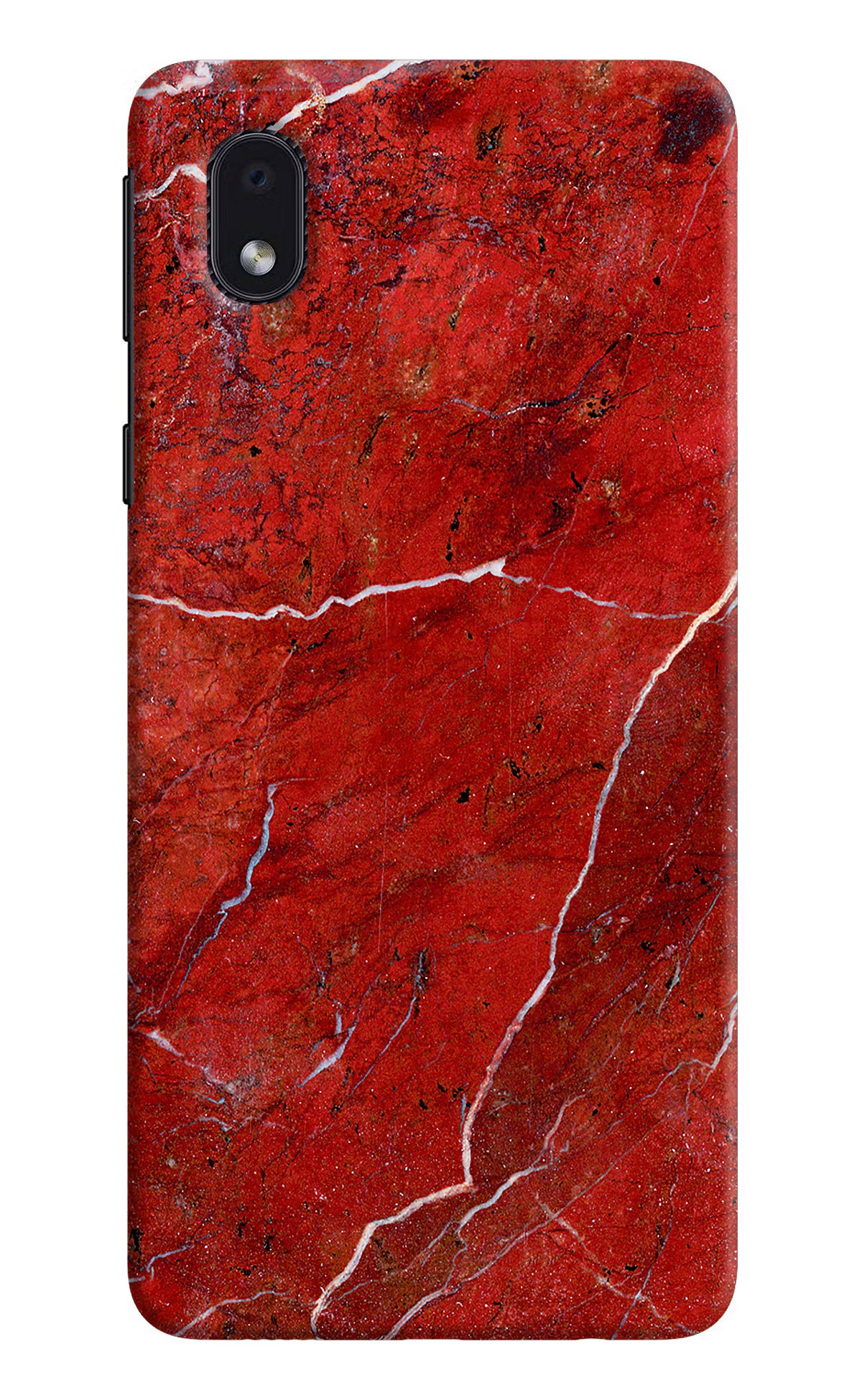 Red Marble Design Samsung M01 Core Back Cover - Red Marble Design Samsung M01 Core Hard Case Back Cover by Casekaro Red Marble Design Samsung M01 Core Hard Case Back Cover by Casekaro