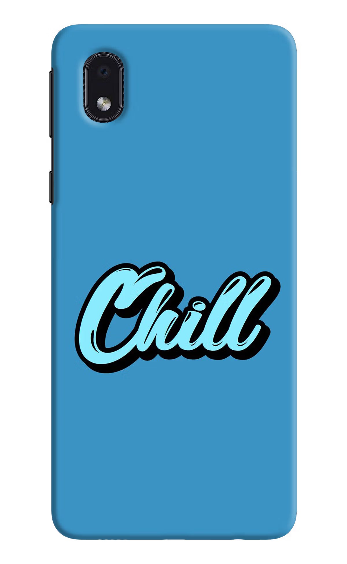 Chill Samsung M01 Core Back Cover - Chill Samsung M01 Core Hard Case Back Cover by Casekaro Chill Samsung M01 Core Hard Case Back Cover by Casekaro