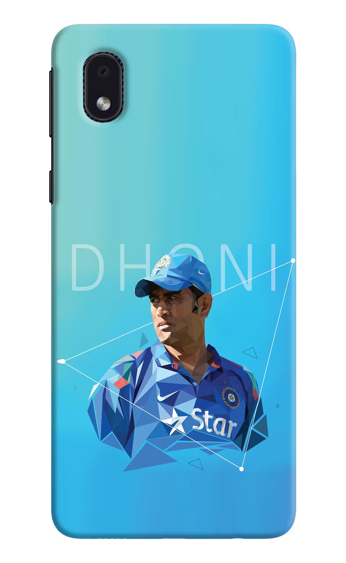 Dhoni Artwork Samsung M01 Core Back Cover - Dhoni Artwork Samsung M01 Core Hard Case Back Cover by Casekaro Dhoni Artwork Samsung M01 Core Hard Case Back Cover by Casekaro